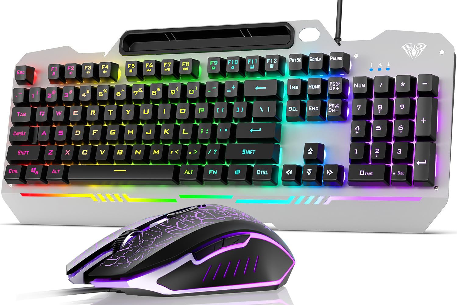 AULA T102 RGB Keyboard & Mouse Gaming Combo