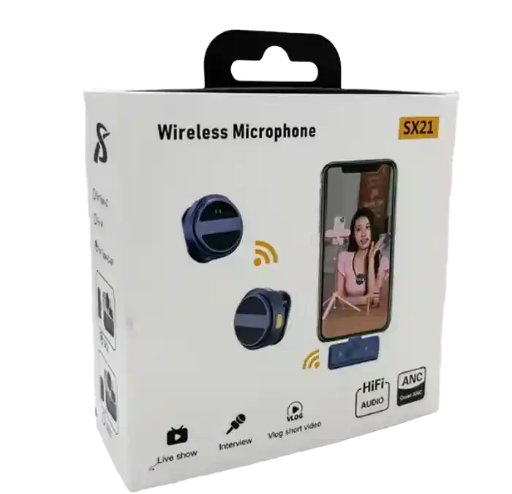 SX21 Smart Noise Reduction Lavalier Wireless Microphone