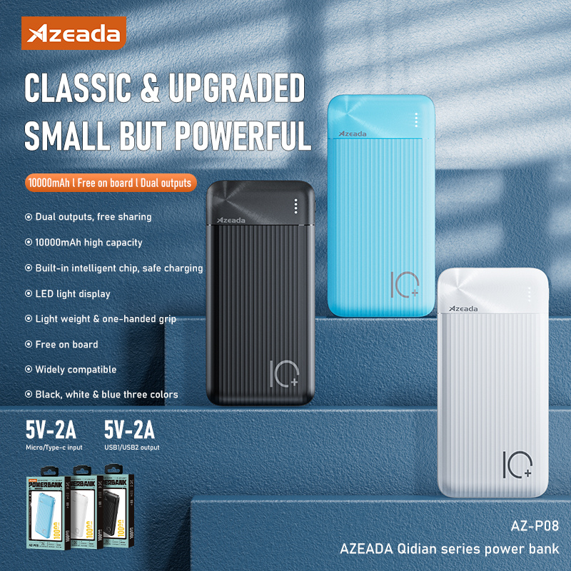 AZEADA Qidian series power bank 10000mah