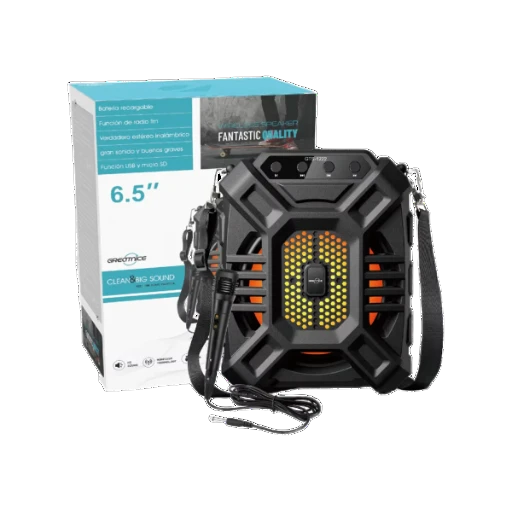 GTS-1222 Wireless Portable Speaker With  Mic