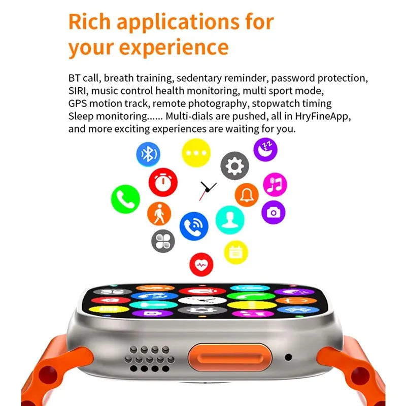 K10 Ultra Sim Supported Smart Watch