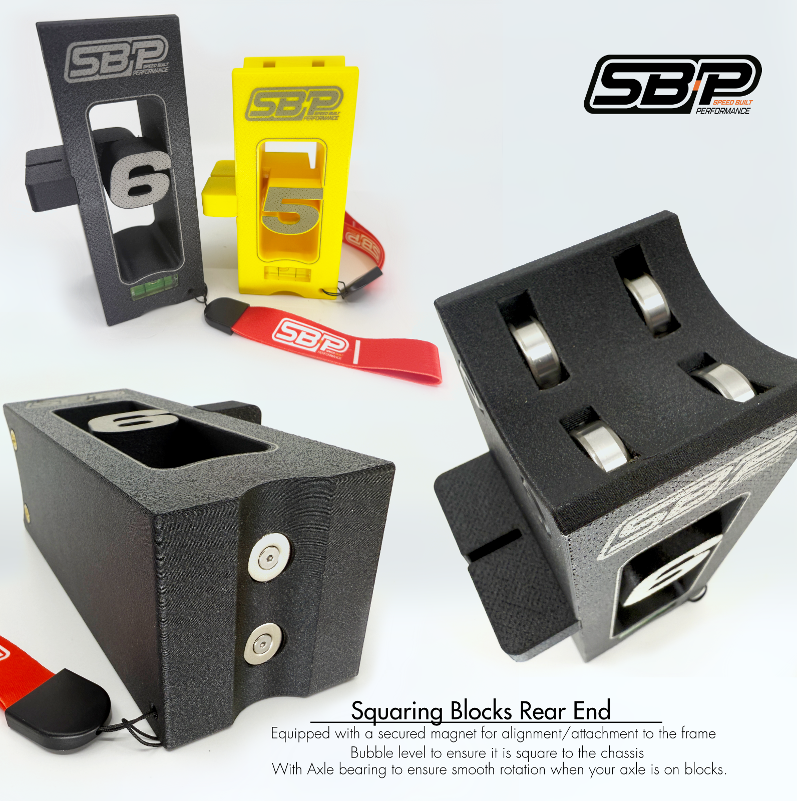 Axle Roller Rear Squaring Block