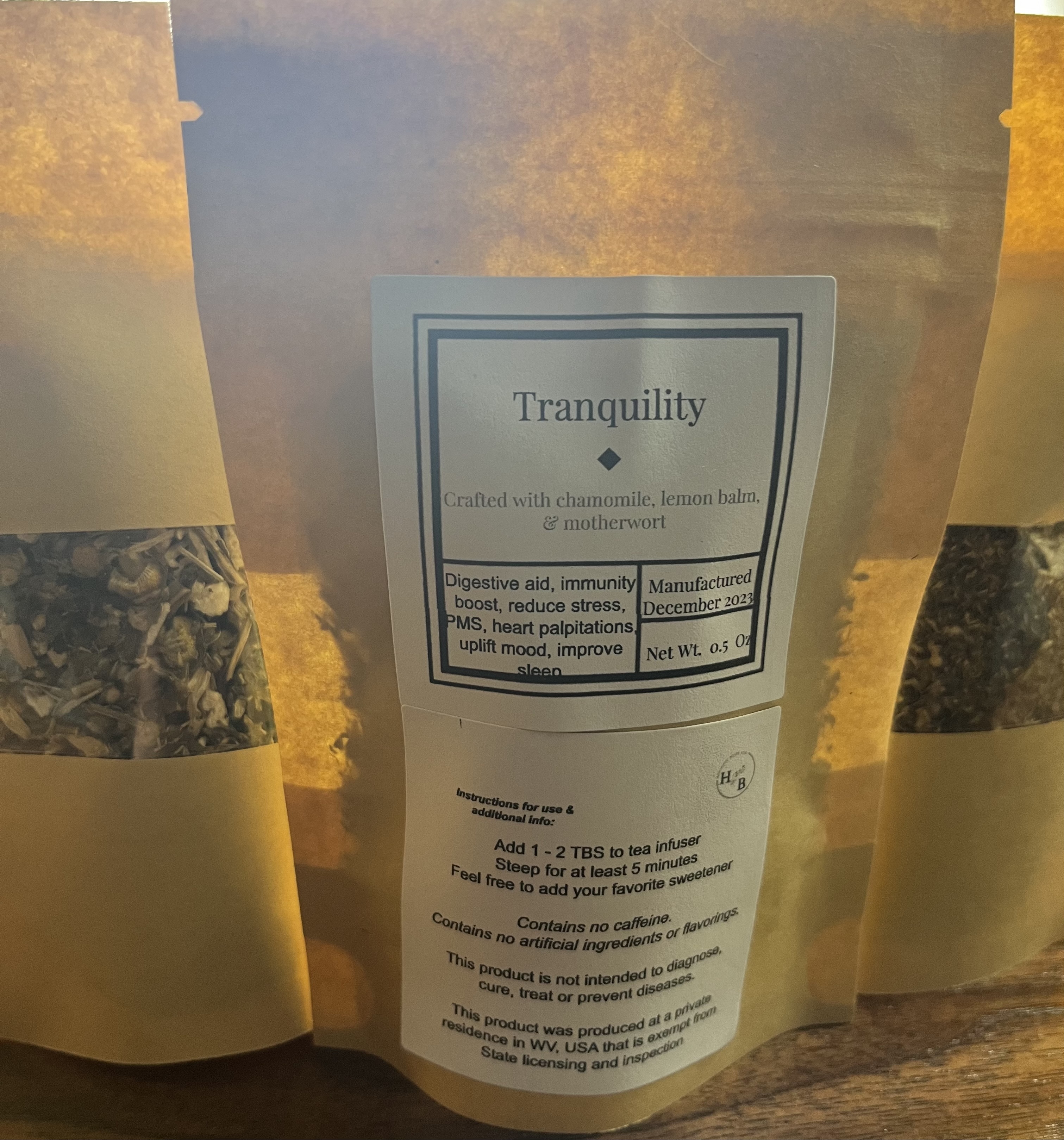 Tranquility Herbal Tea