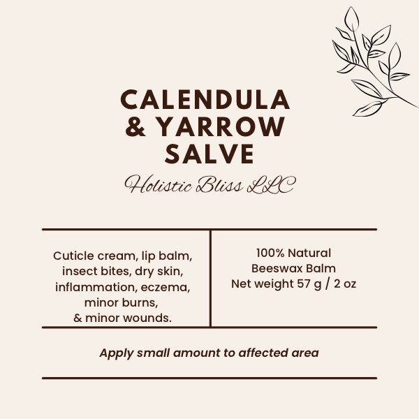 Calendula and Yarrow Salve