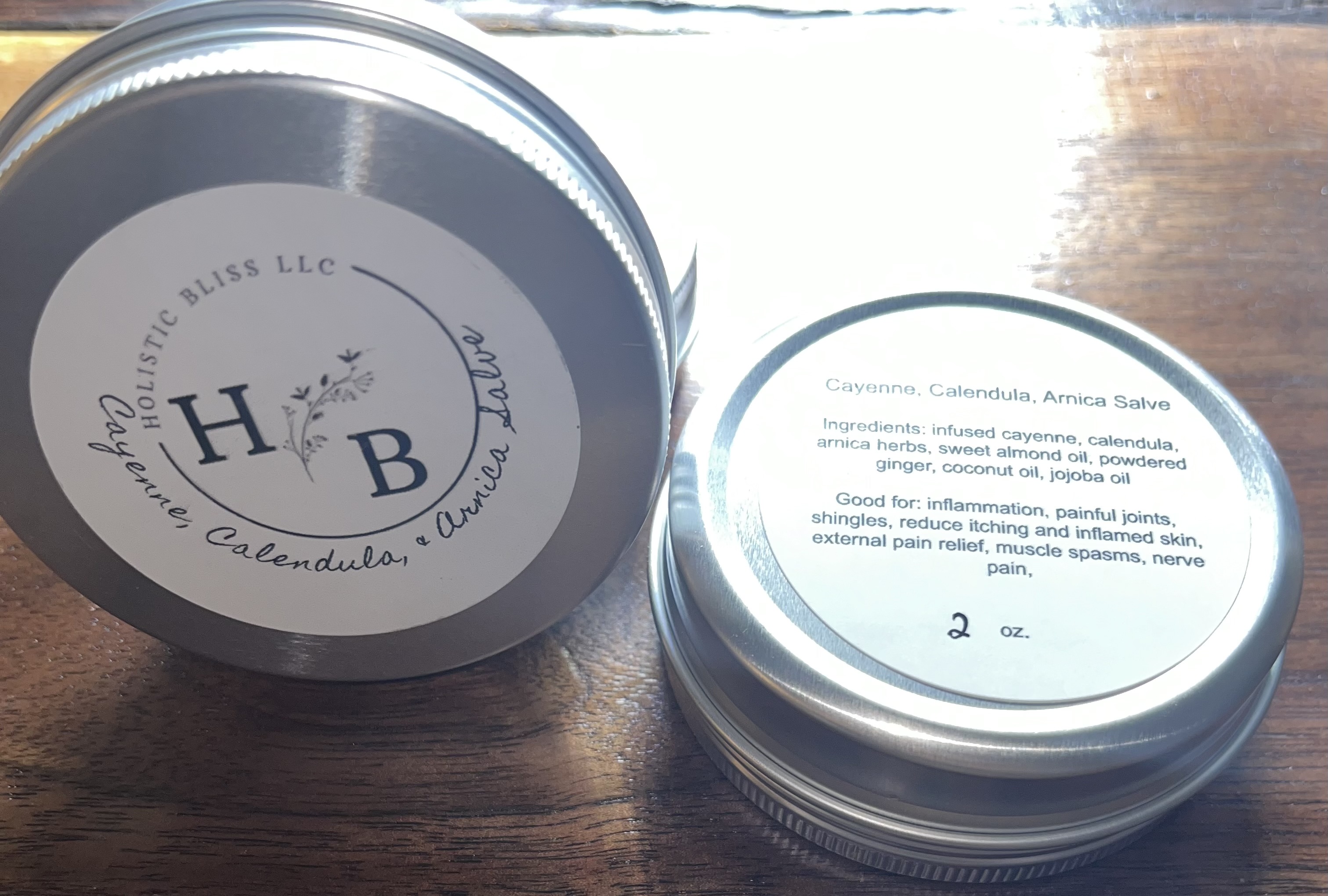 Cayenne, Calendula, and Arnica Salve