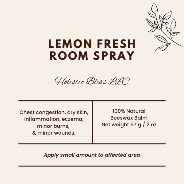 Lemon Fresh Room Spray