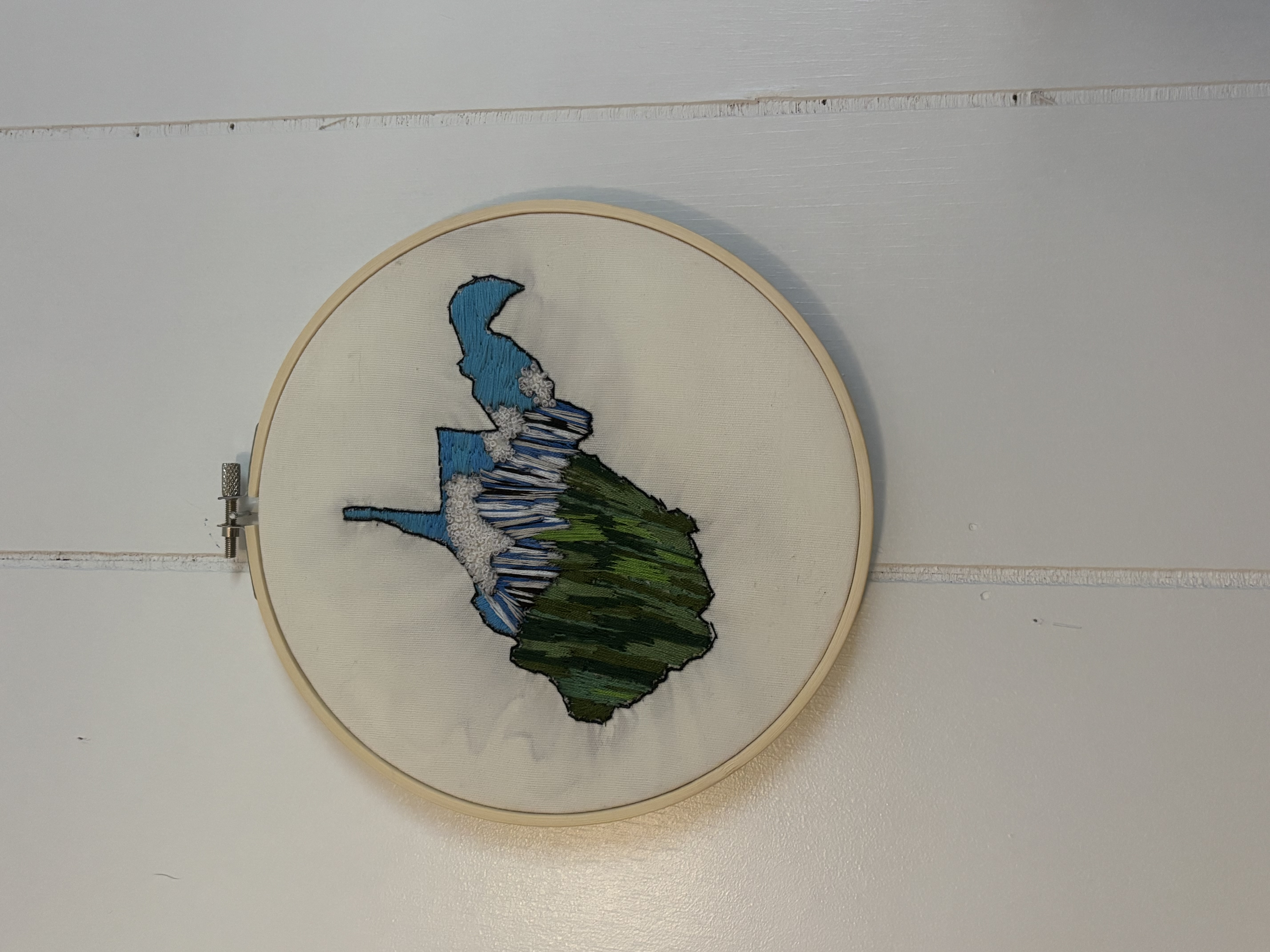 Embroidery - WV / Seneca Rocks 