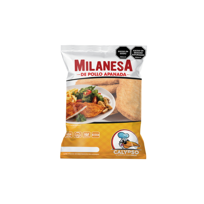 Milanesa de pollo x 4 und x 80 gr