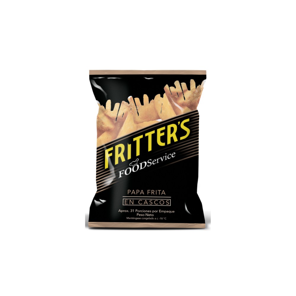 Papa cascos Fritters x 2,5 kg