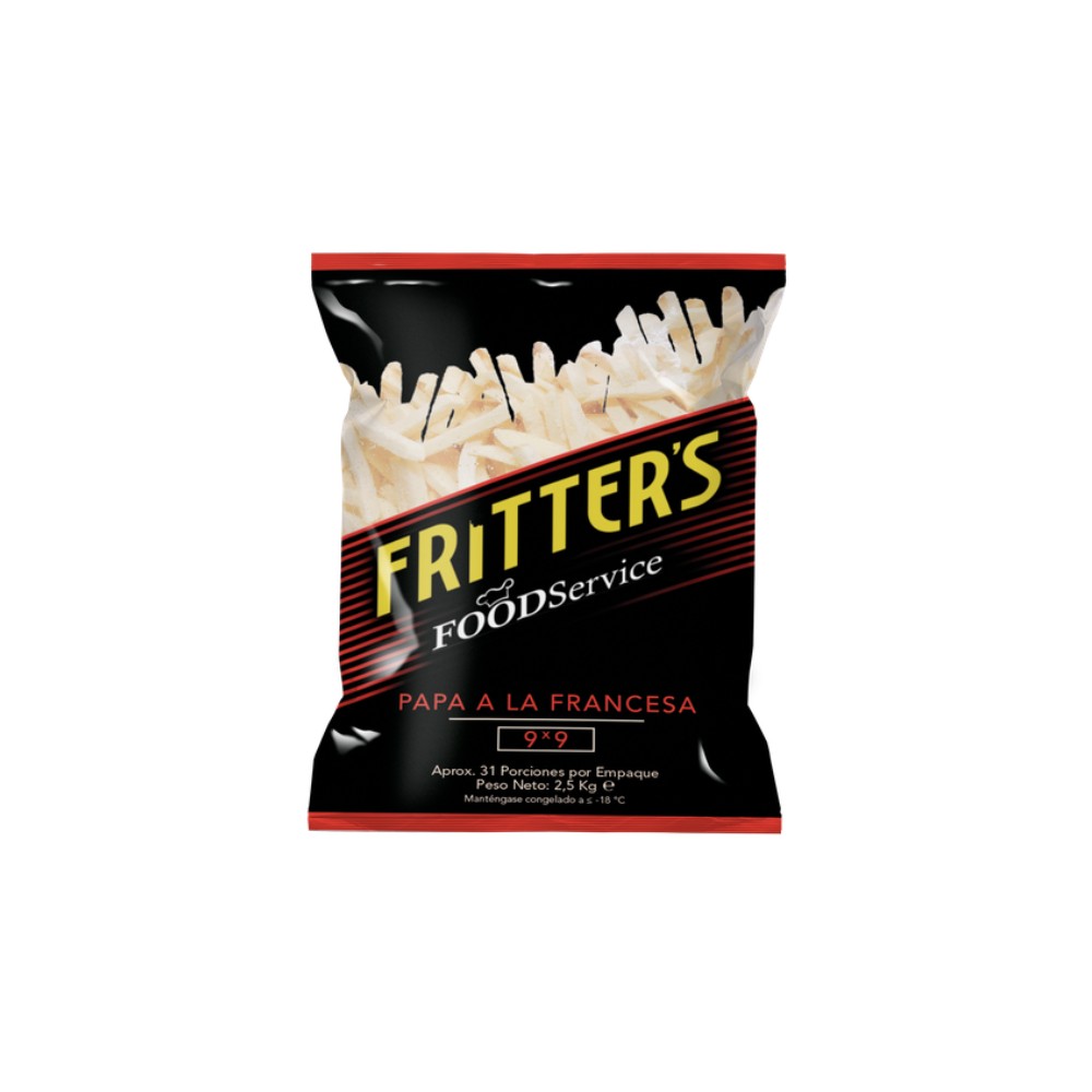 Papa francesa Fritters x 2,5 kg