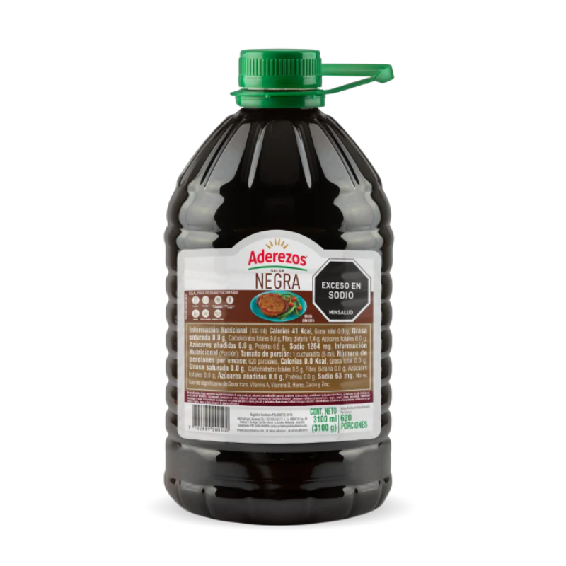 Salsa negra Aderezos x 3100 g