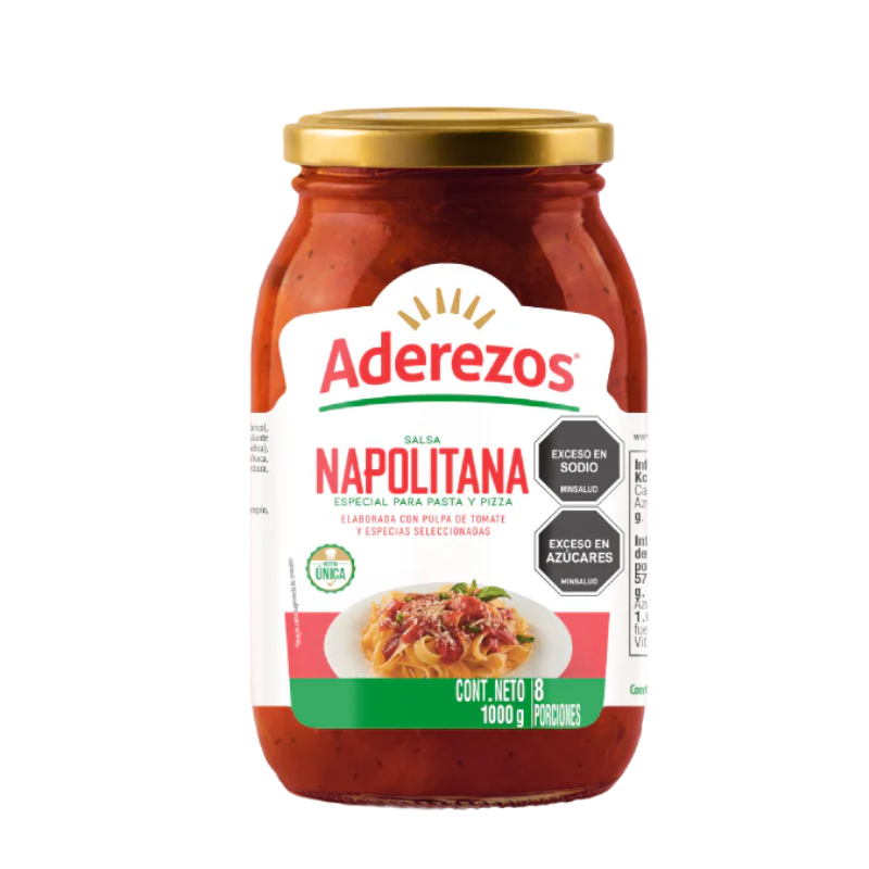 Salsa Napolitana Aderezos x 1000 g