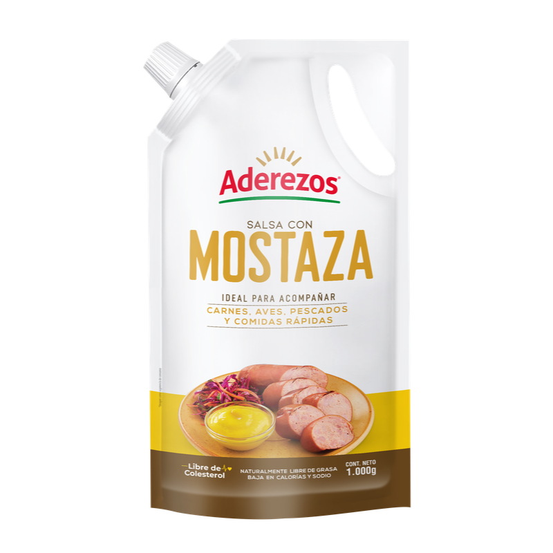 Salsa mostaza Aderezos x 1000 g