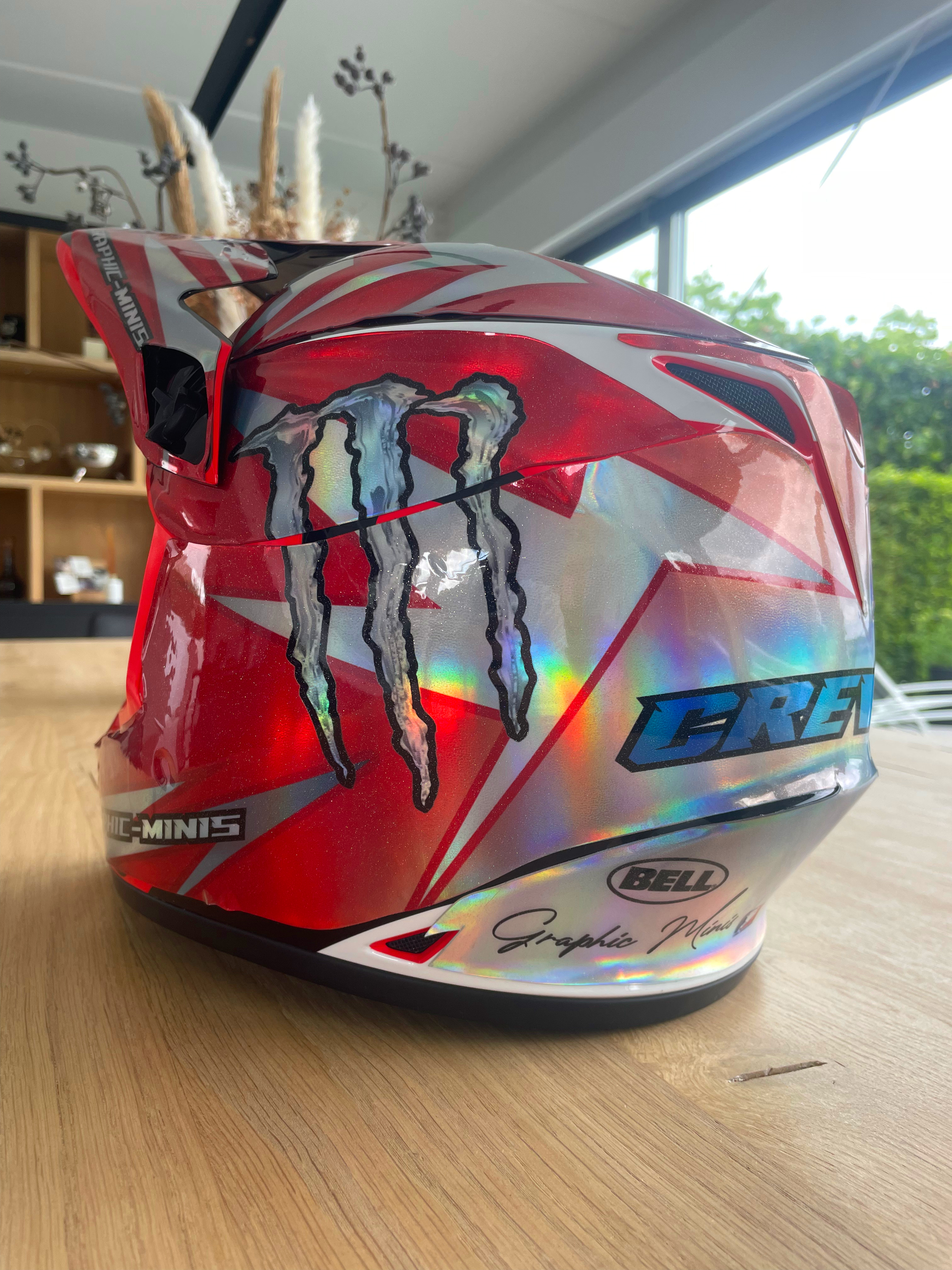 Full Custom Helmet Graphis Kit