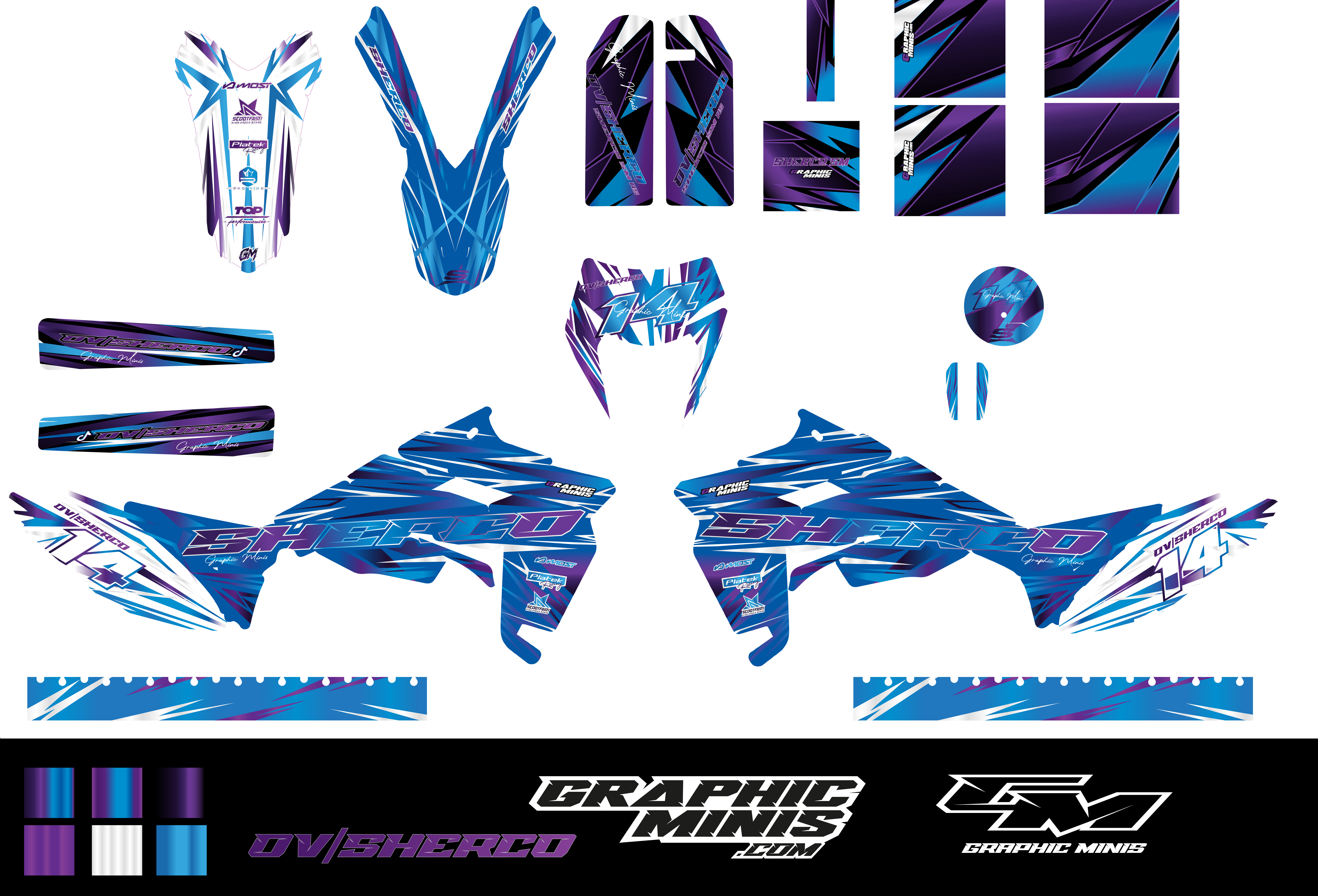 Full Custom Graphic Kit
