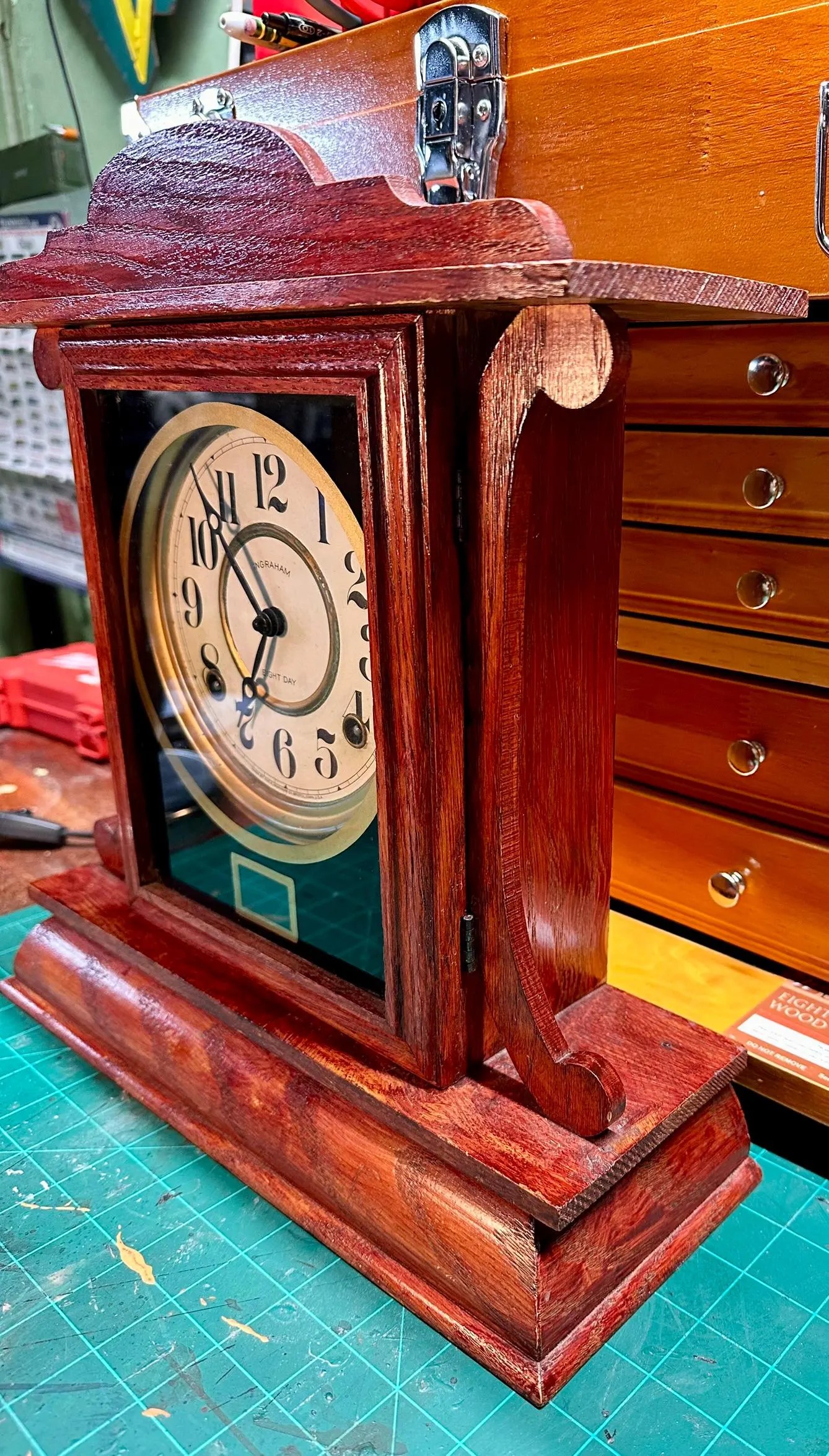 1920's Ingraham Kitchenette Antique Clock