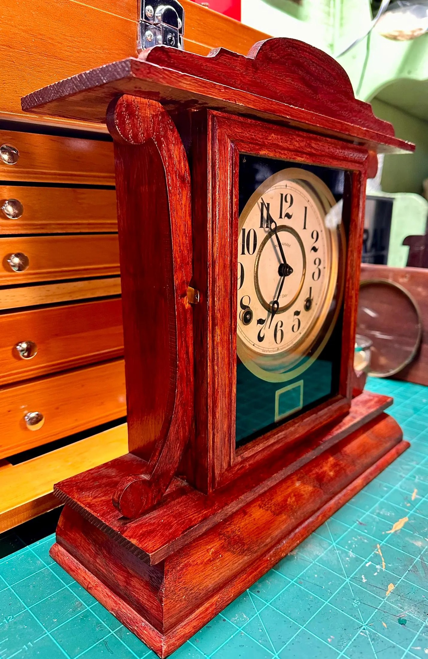 1920's Ingraham Kitchenette Antique Clock