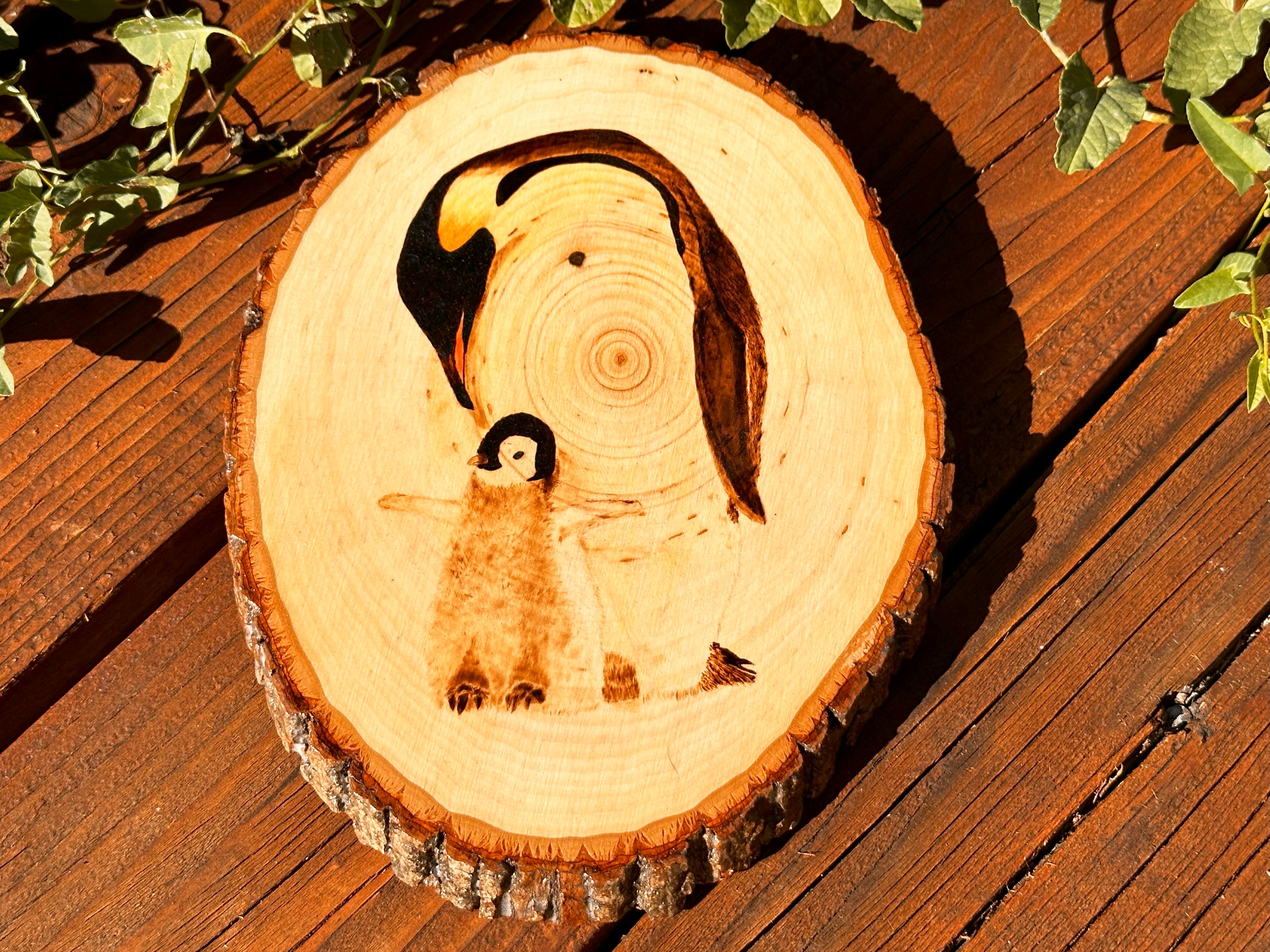 Custom Woodburned Animal Portraits
