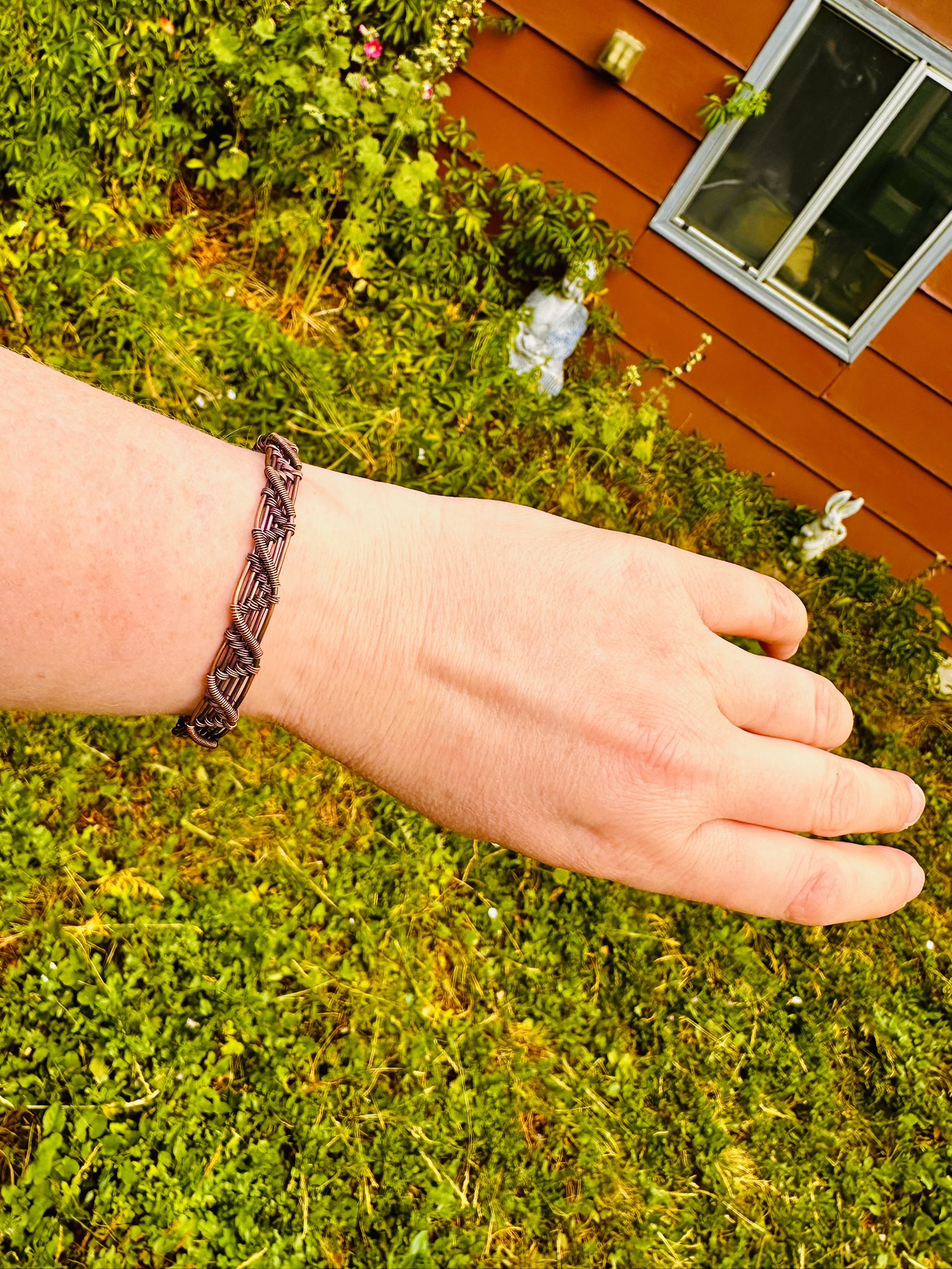 Copper Wirework Bracelet