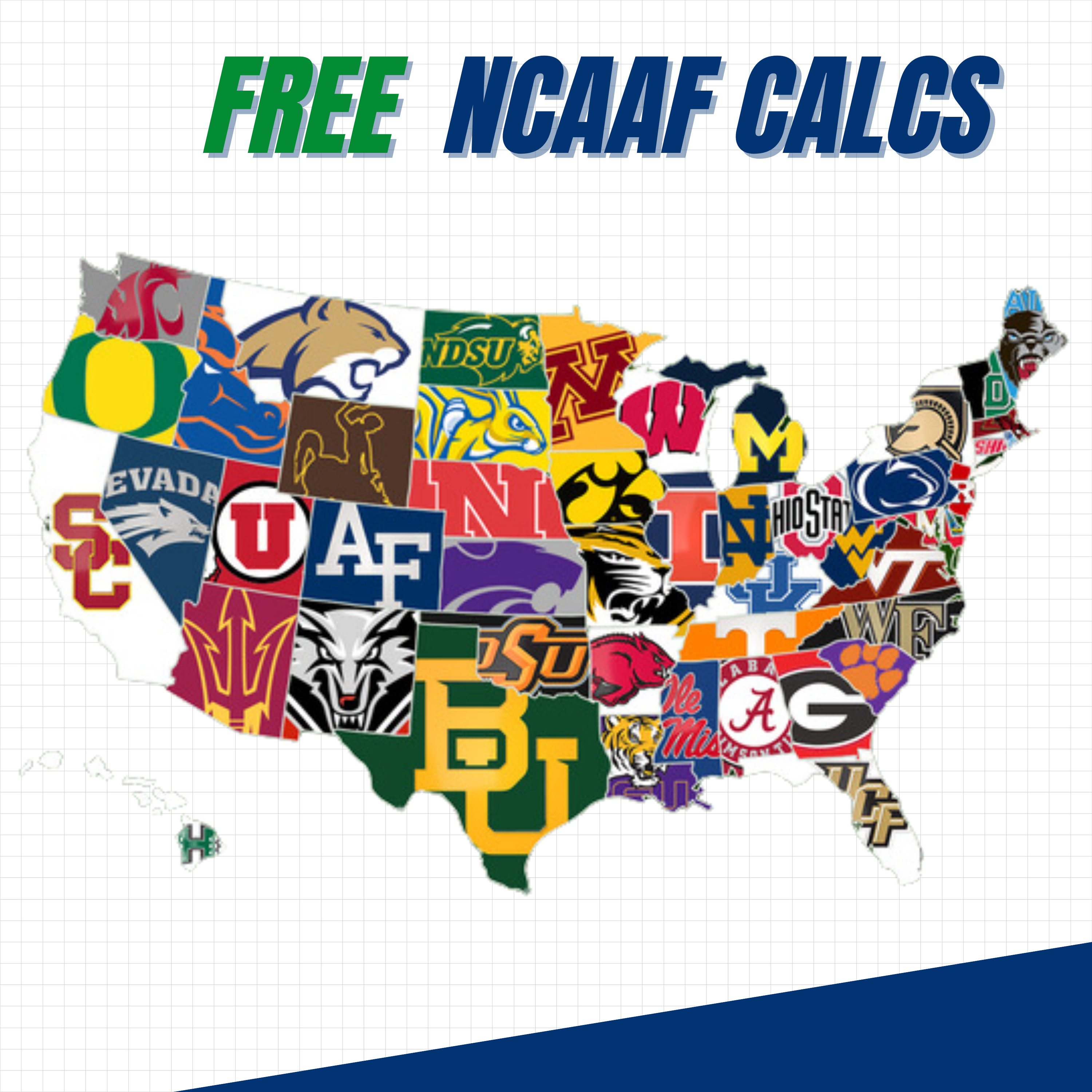 NCAA Football Half Point Movement | Spread and Total Bet Calculator | Free Download