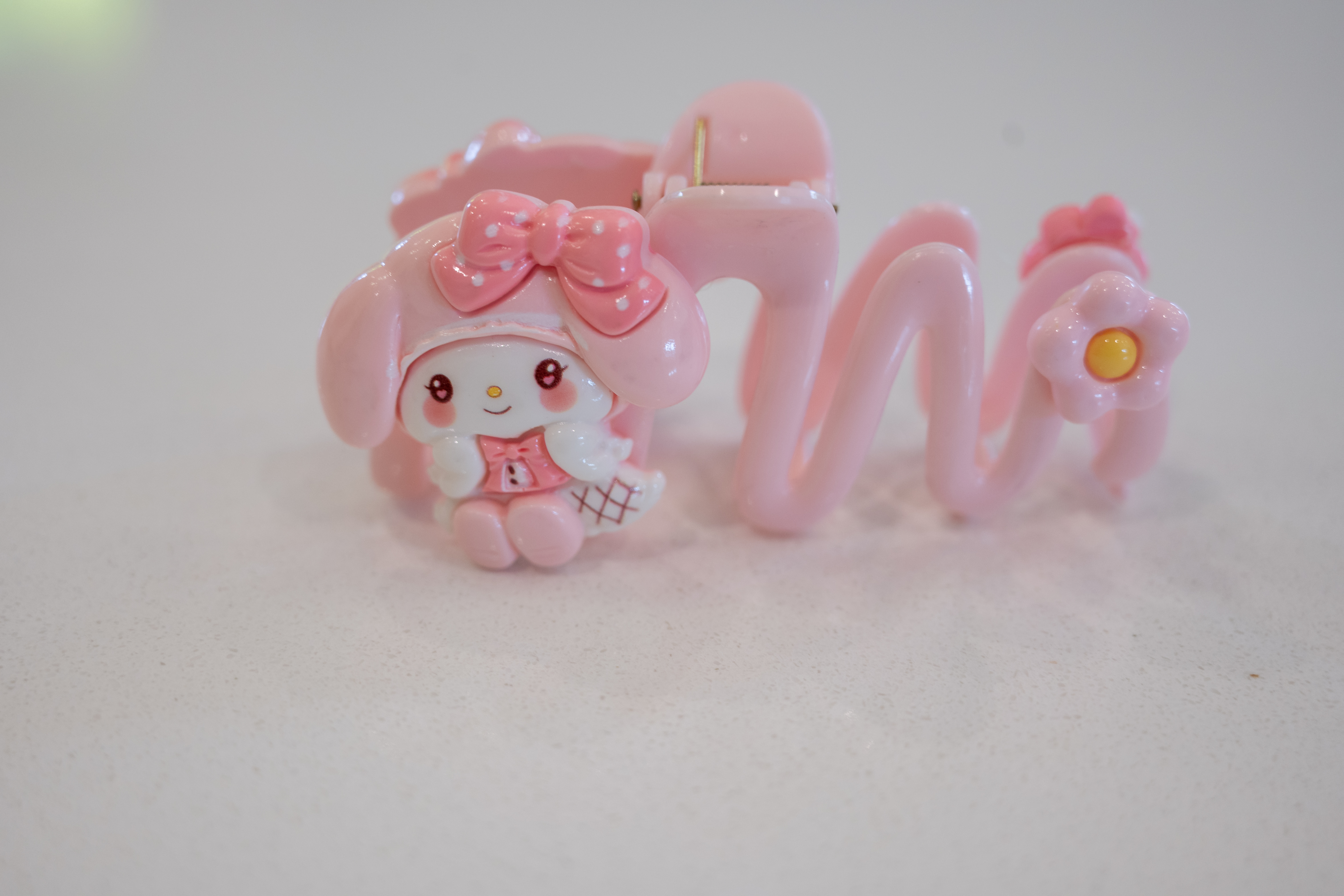 Pink Melody Claw Clip