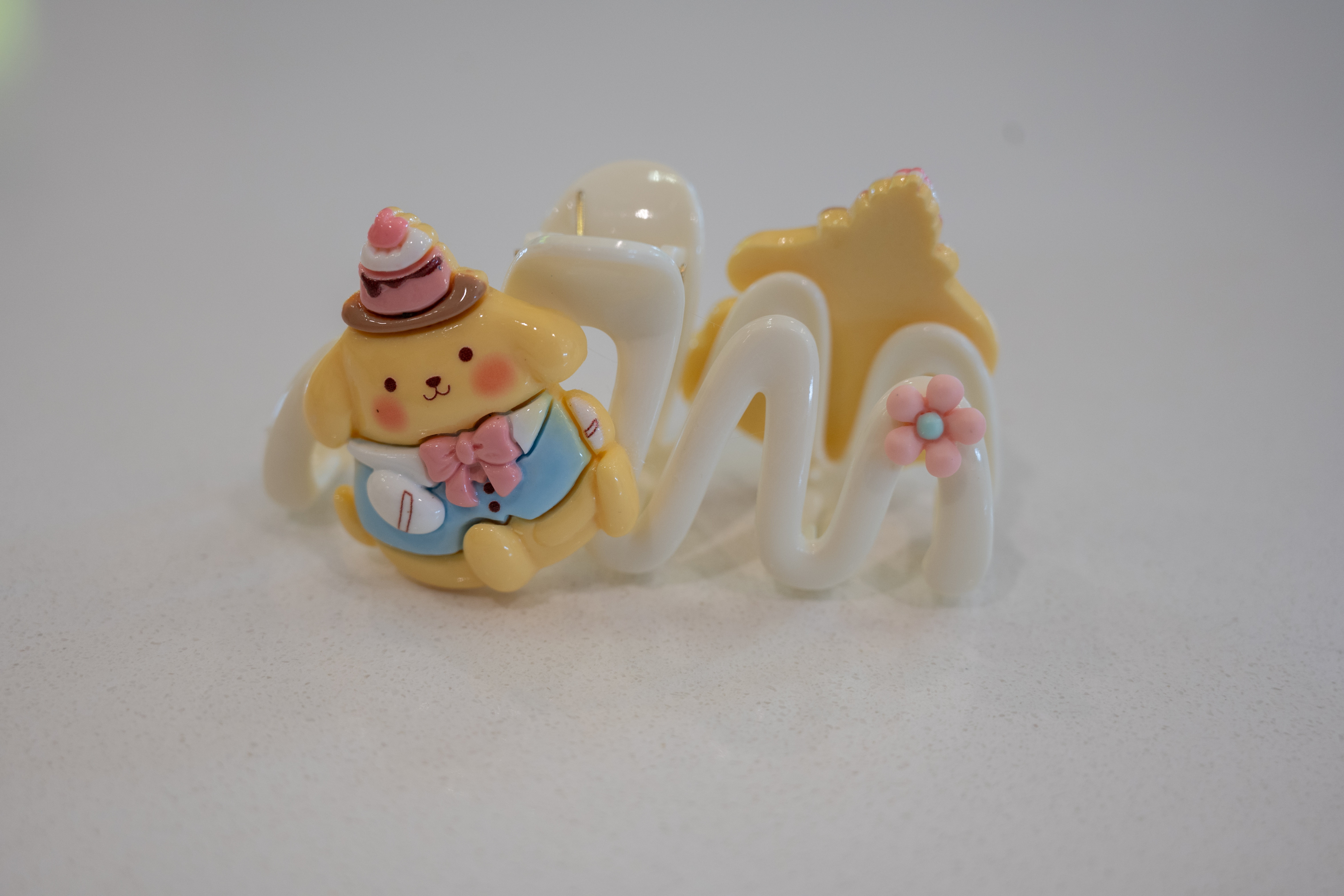 Cheerful Purin Hair Clip