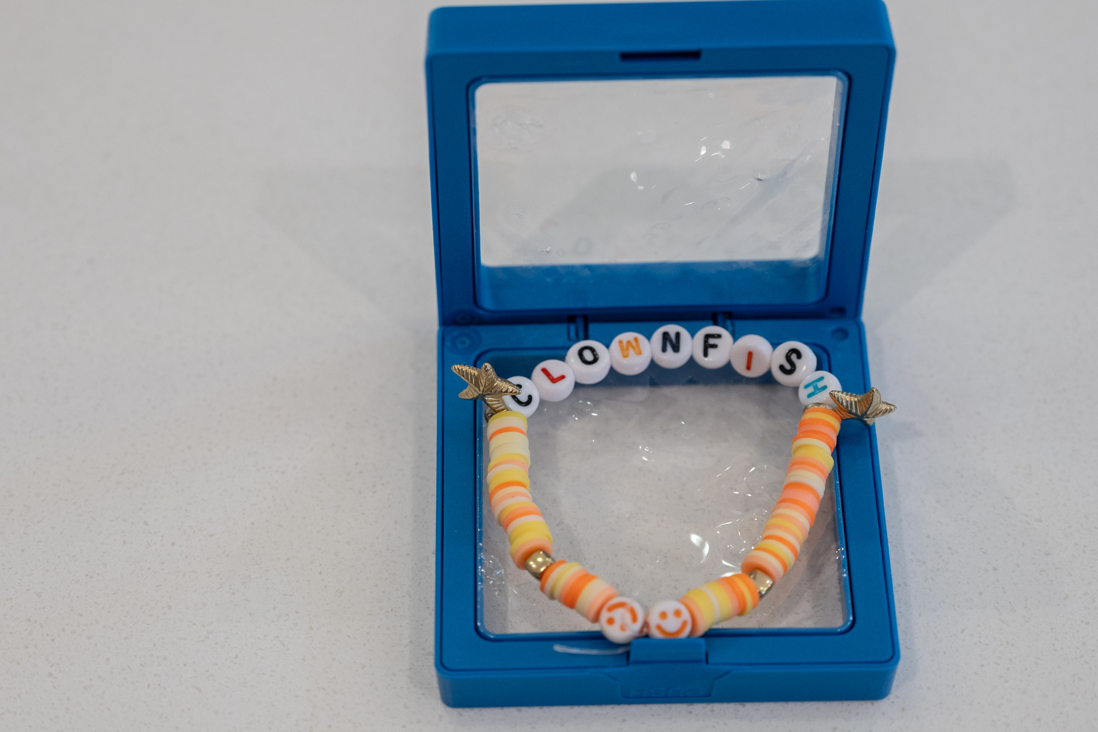 Clownfish Beaded Bracelet