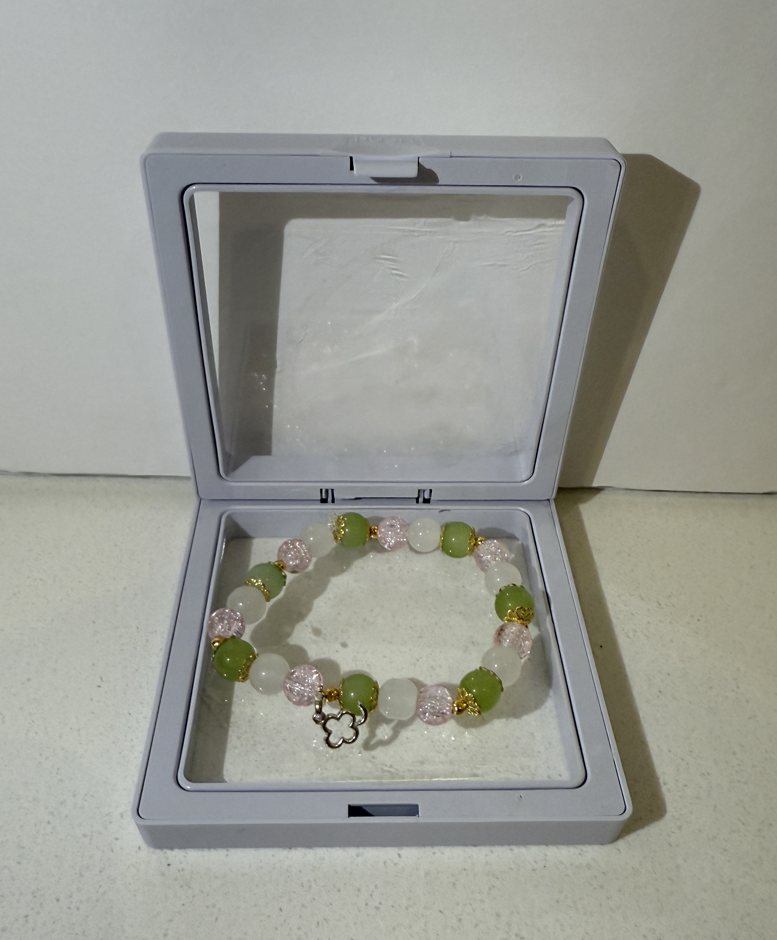 Matcha beaded bracelet