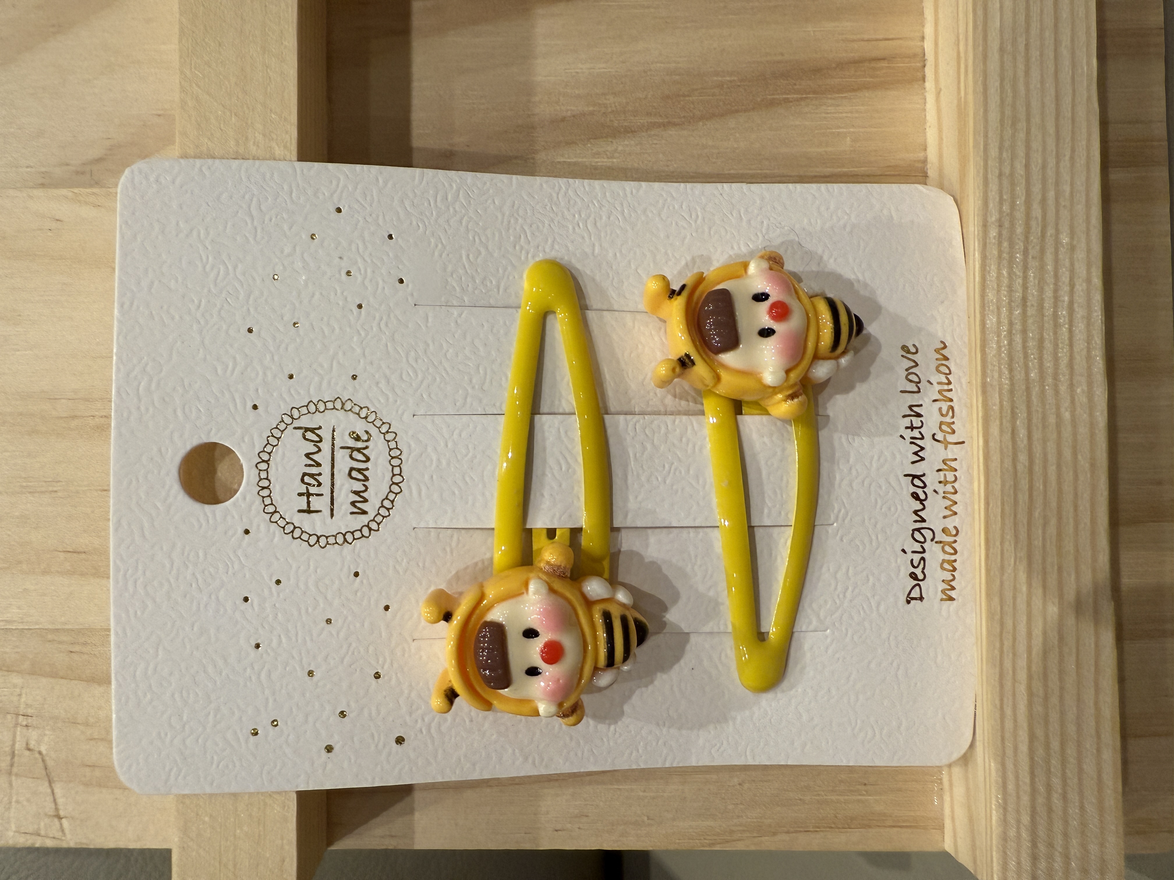 Bee Baby Hair Clips
