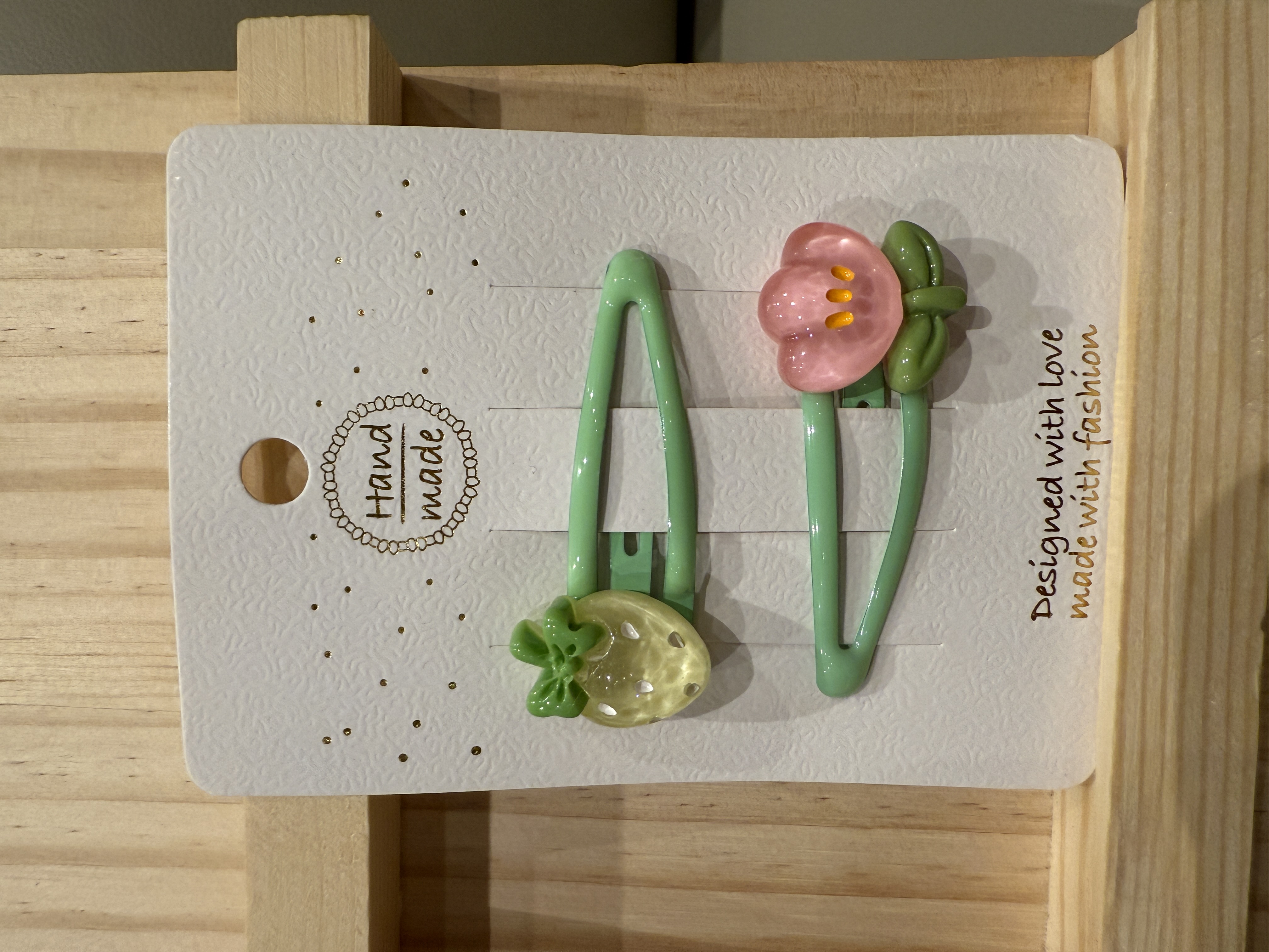 Floral & Fruit Hair Clips