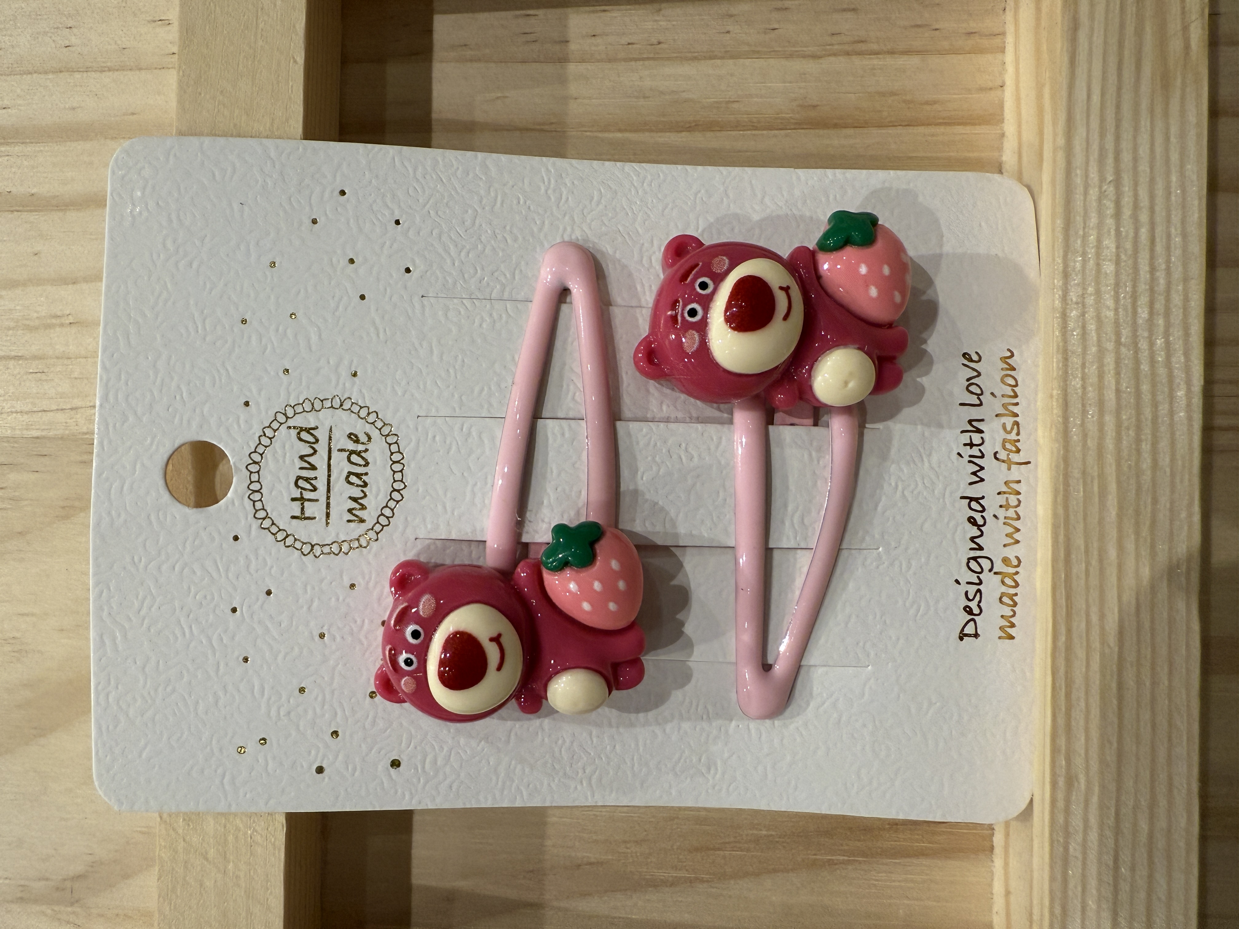 Cute Bear Hair Clips