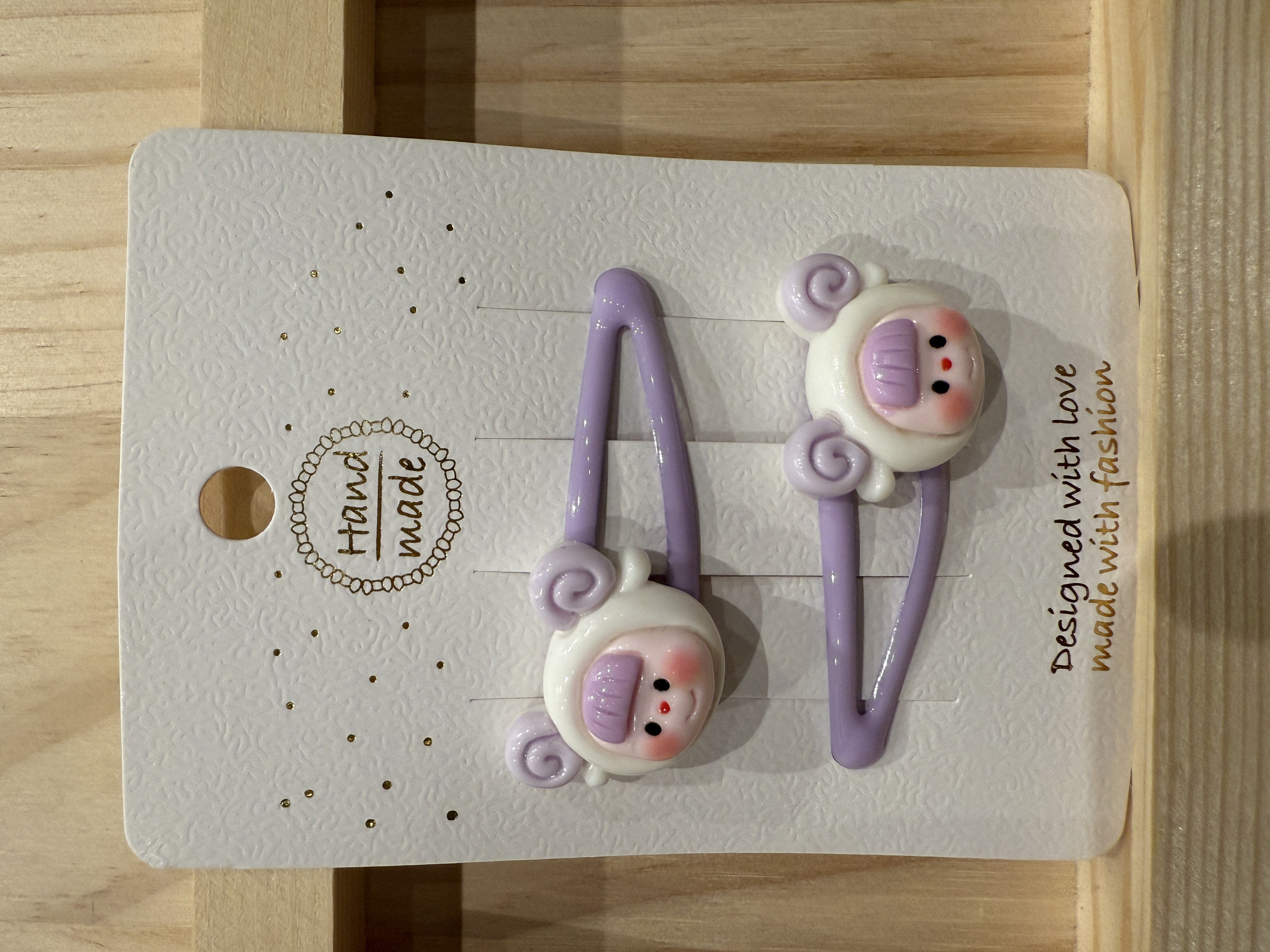 Cute Sheep Hair Clips