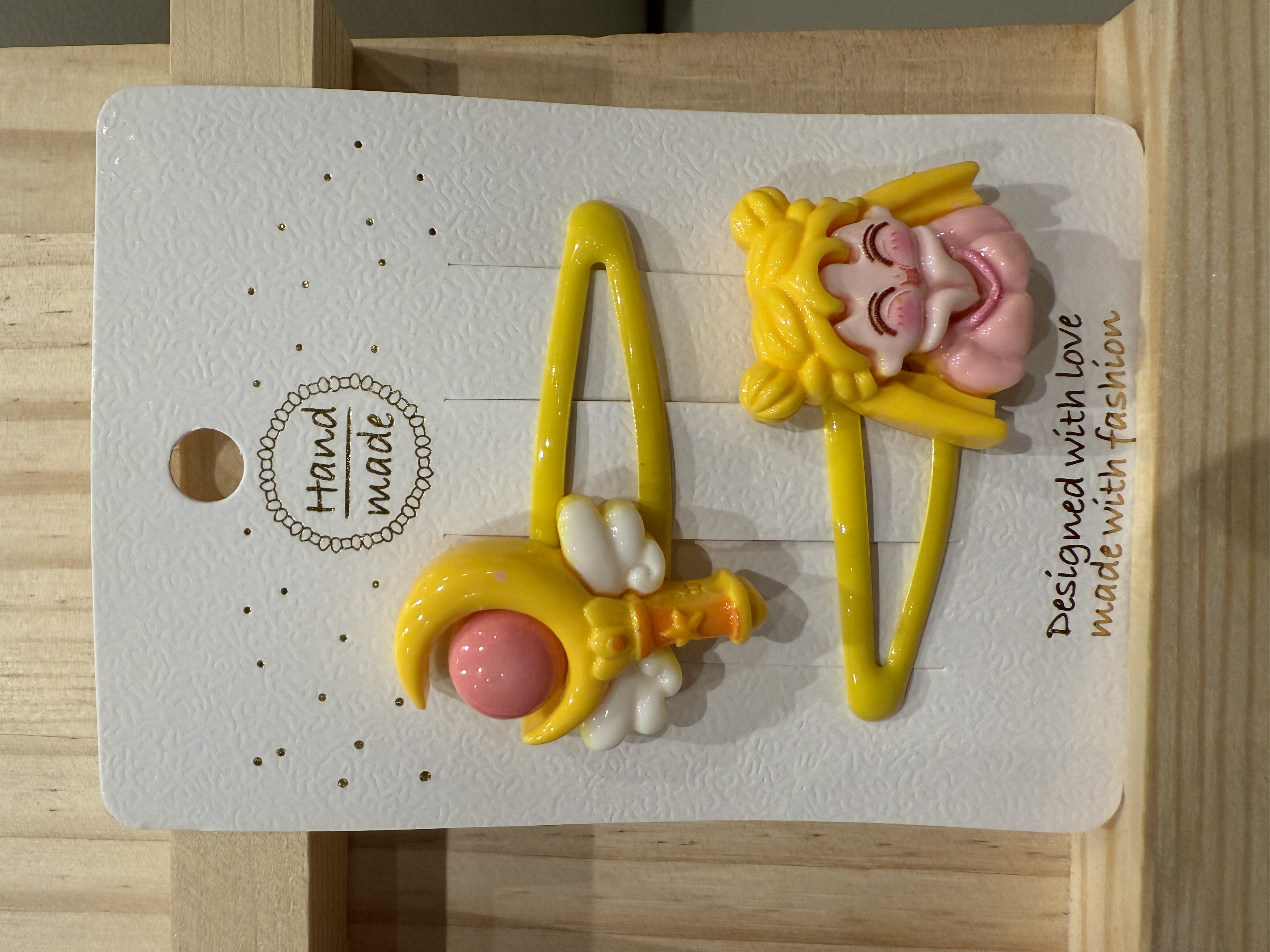 Sailor Moon Hair Clips