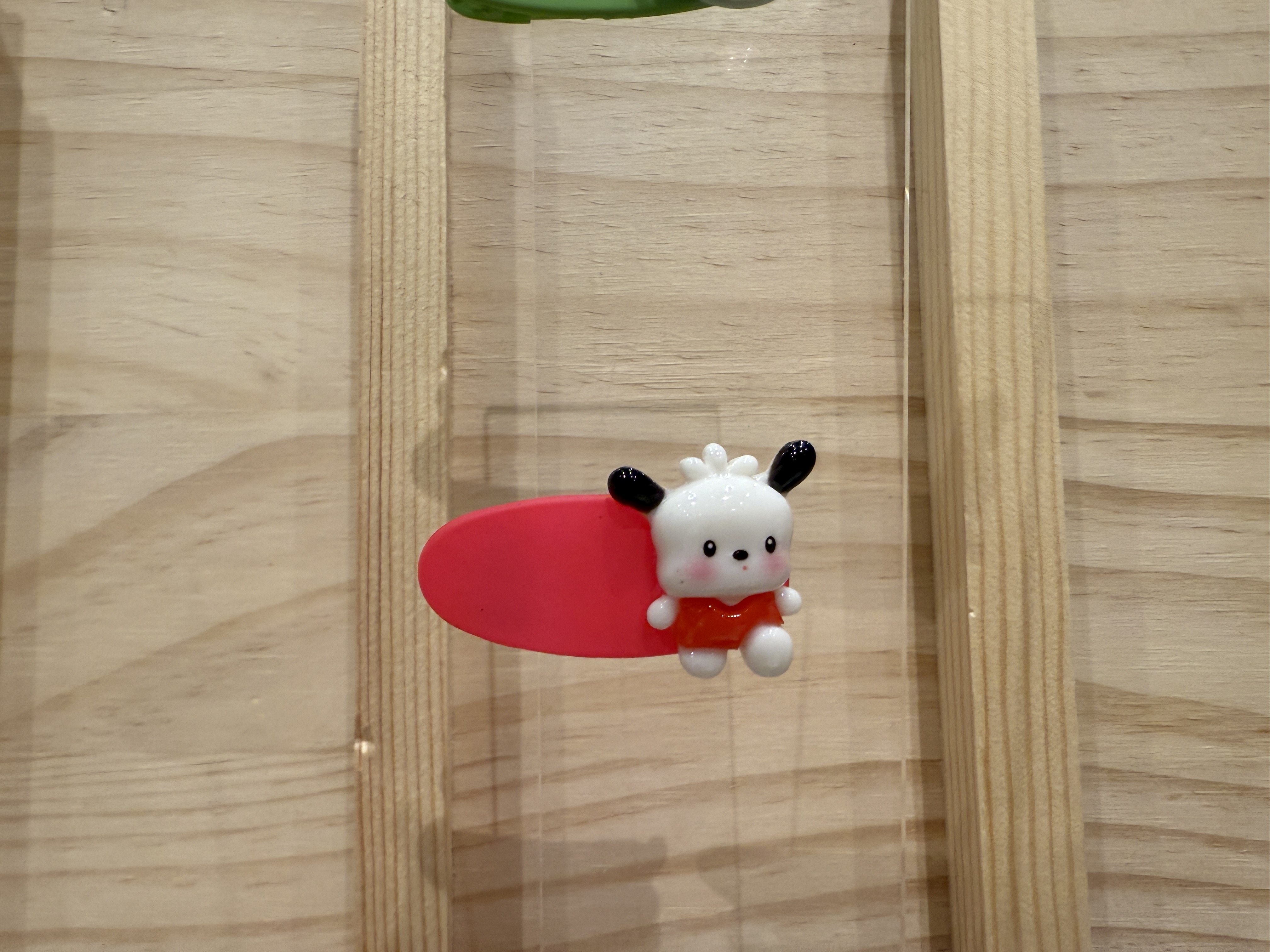 Red Pocahacco Hair Clip