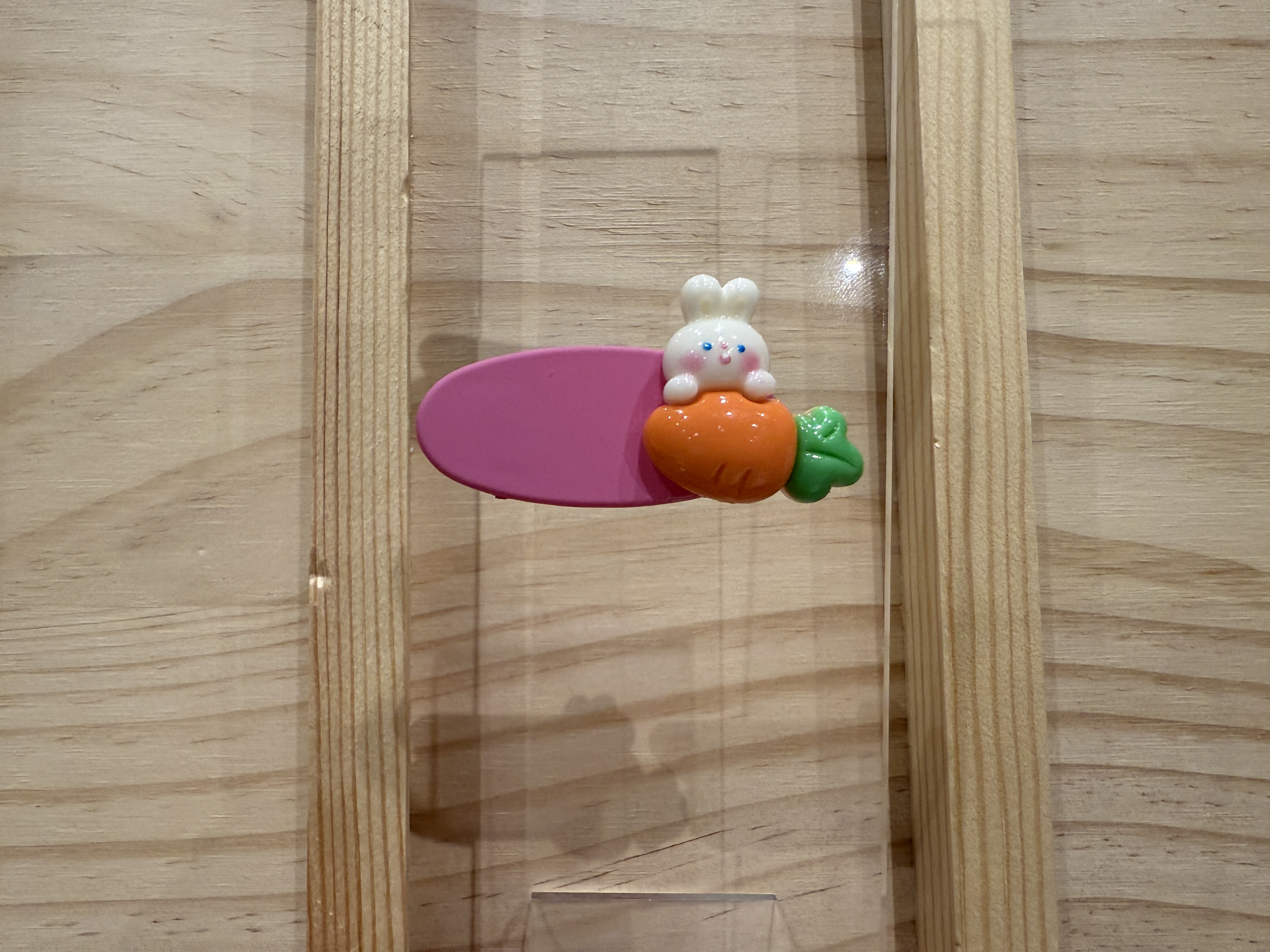 Cute Bunny and Carrot Hair Clip
