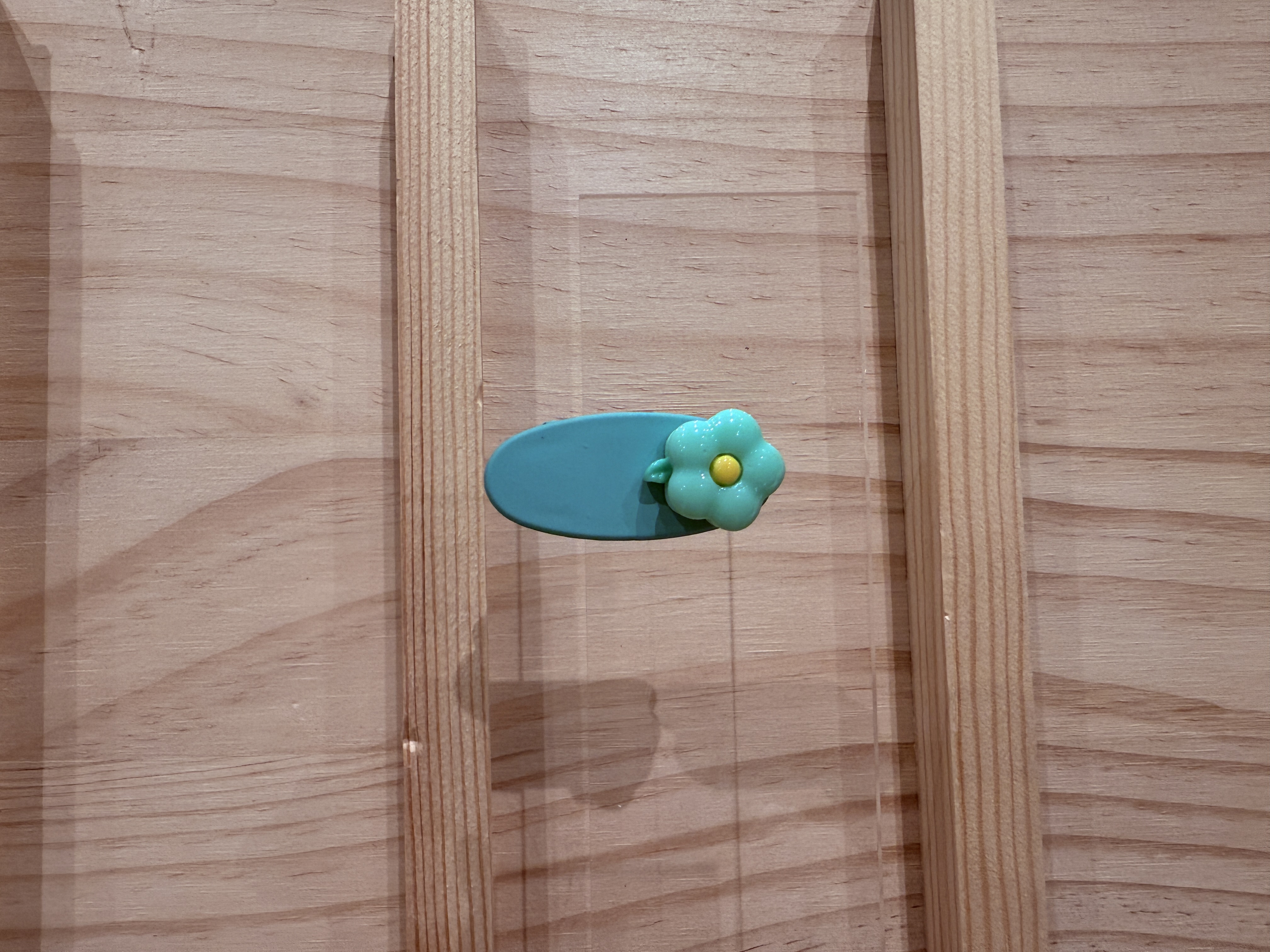 Blue Flower Hair Clip