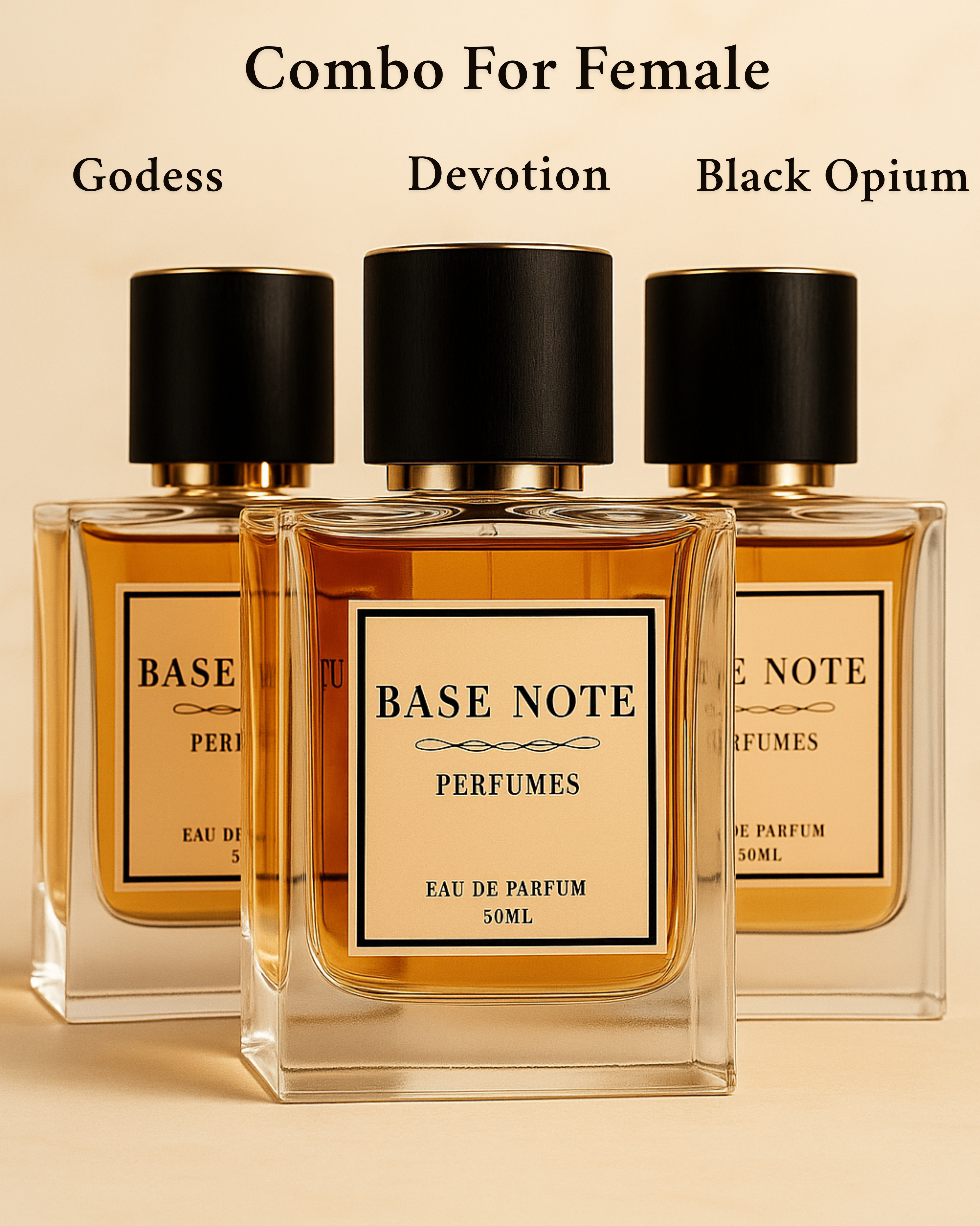 Inspired by Devotion, Goddess, Black opium