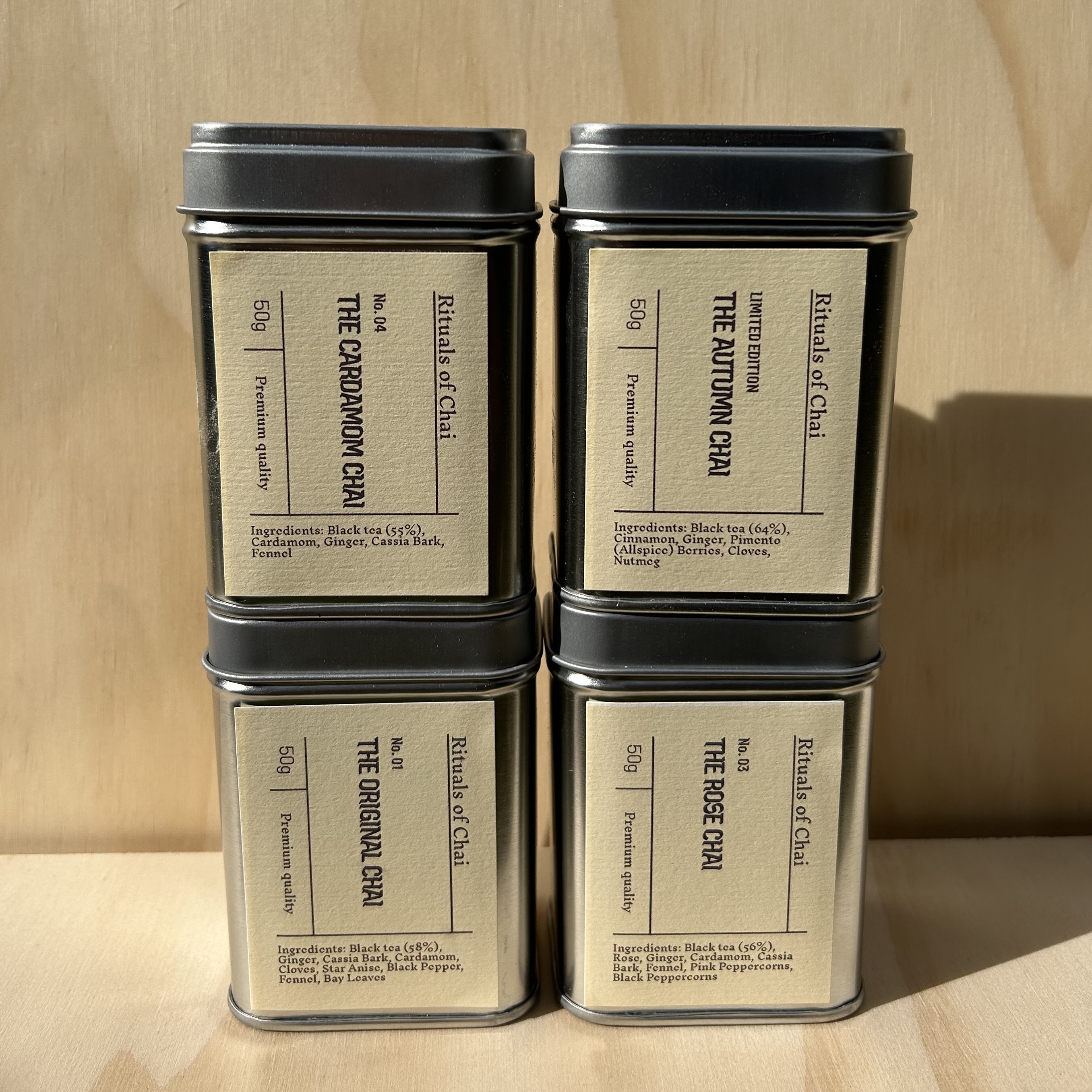 Chai Taster Set