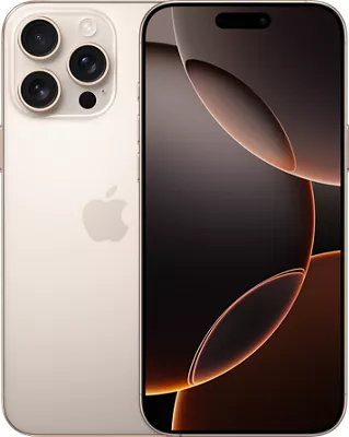 iPhone 16 Pro Max desert