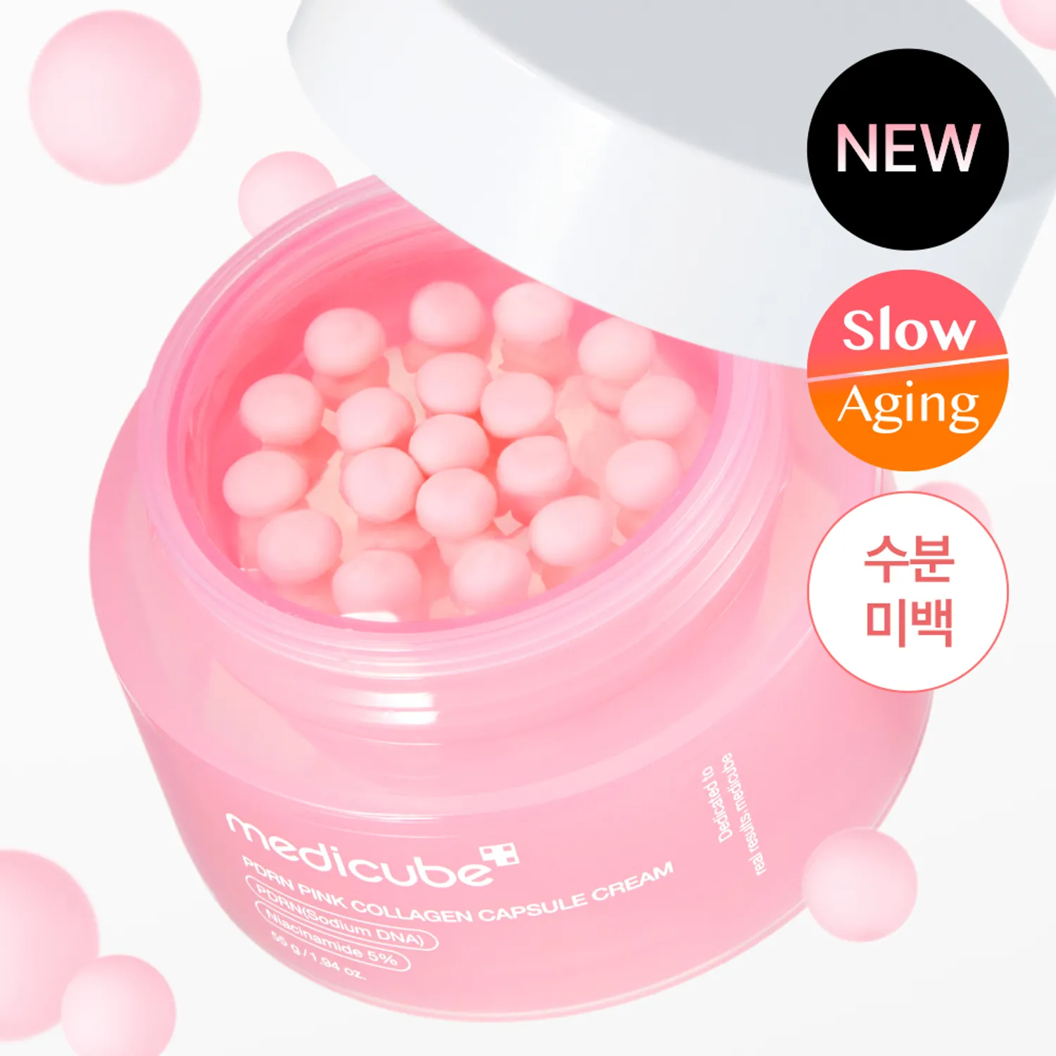 Medicube PDRN Pink Collagen Capsule Cream