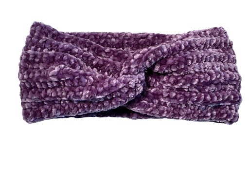 Plush Purple Headband