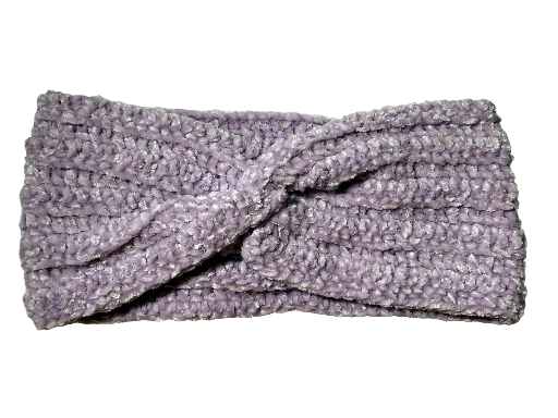 Light Purple Crochet Headband