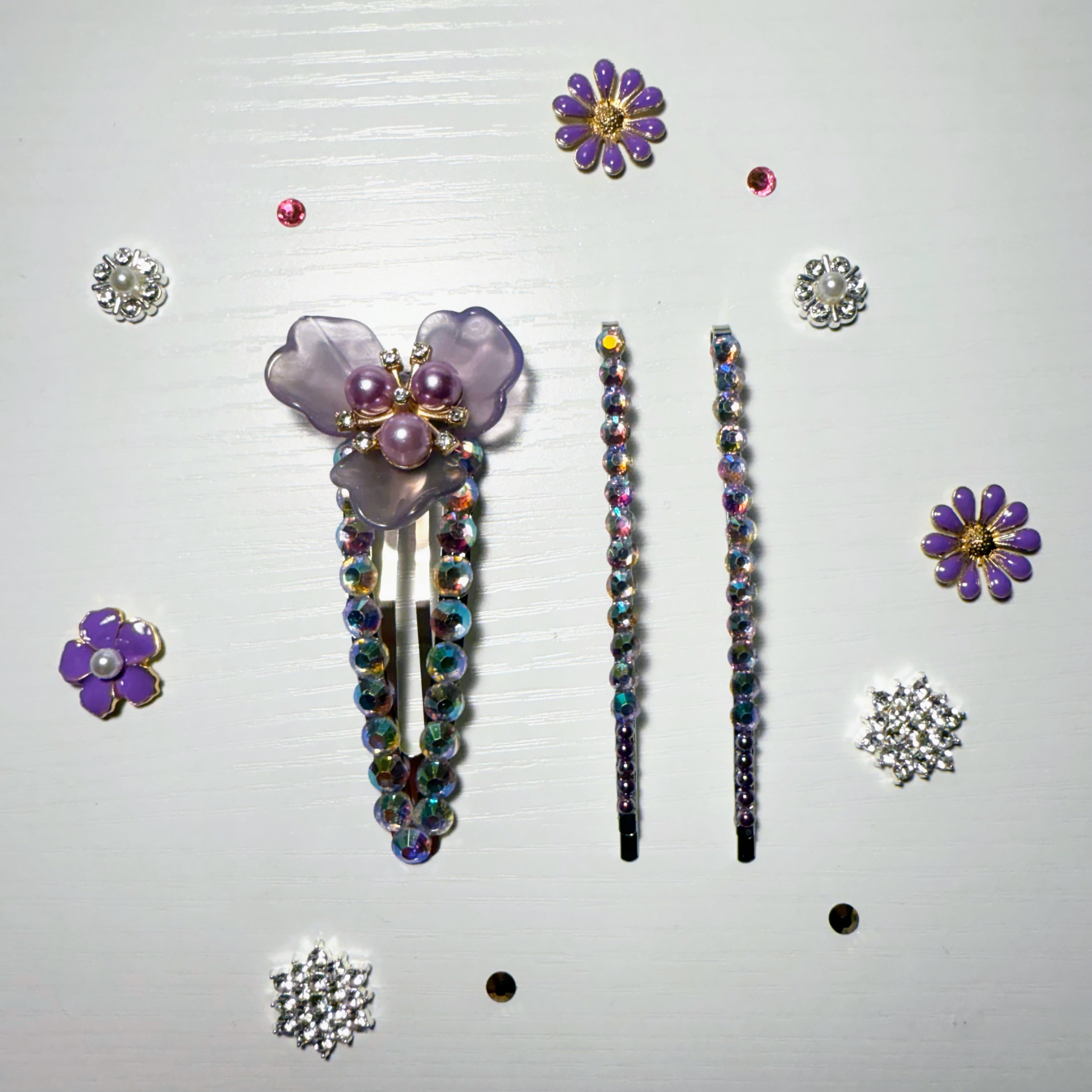 Elegant Hair Clip and Bobby Pin Set
