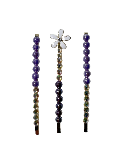 Beaded Hair Pins Set