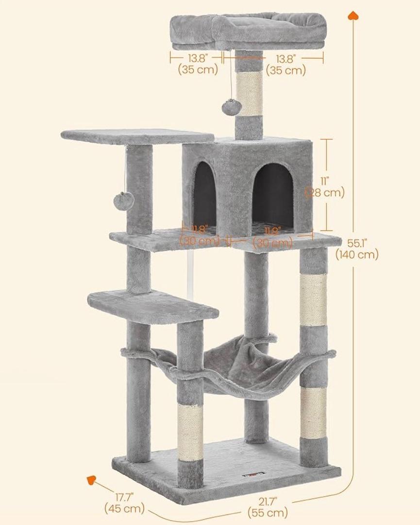 Multi-Level Cat Tree Tower