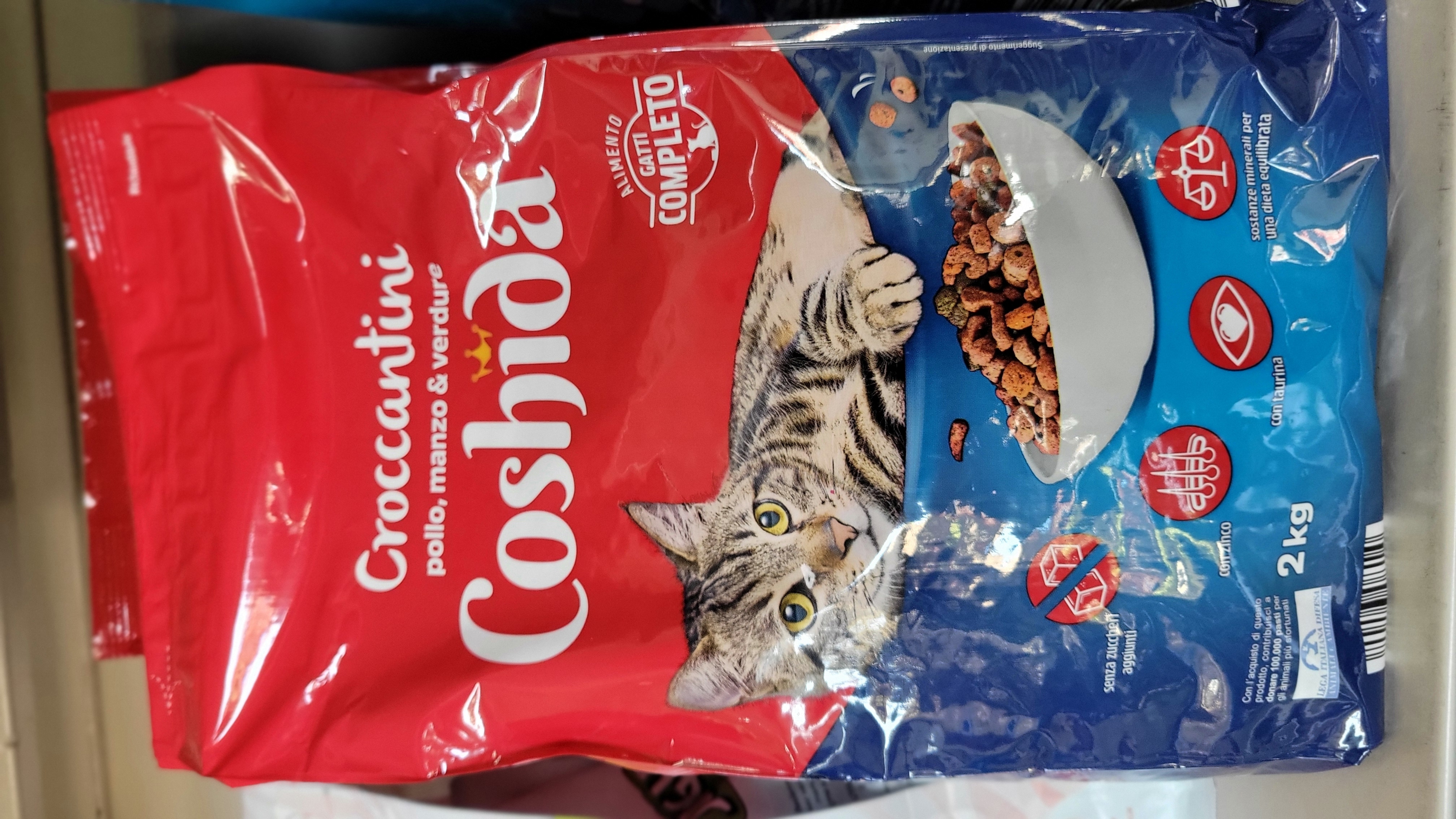 Coshida Croccantini Cat Food 2kg