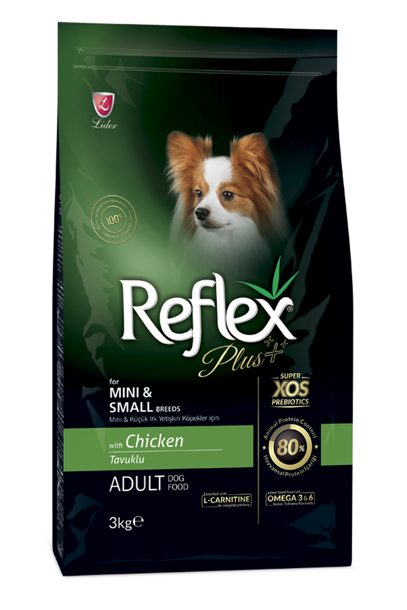 Reflex Plus Mini & Small Breed Adult Dog Food with Chicken