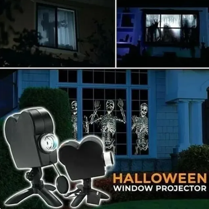🔥Hot Sale 60% OFF💀 2025 New Upgrade Halloween/Christmas Holographic Projection