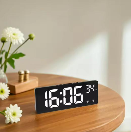 Digital LED Alarm Clock