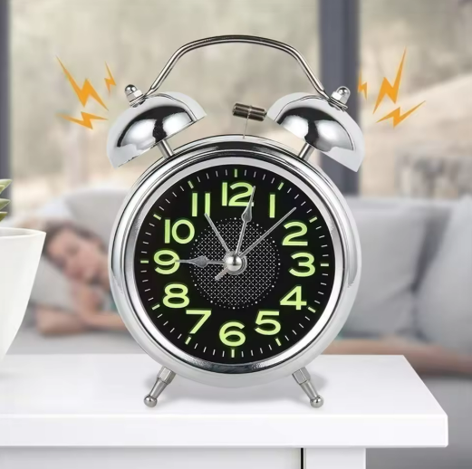 Classic Twin Bell Alarm Clock